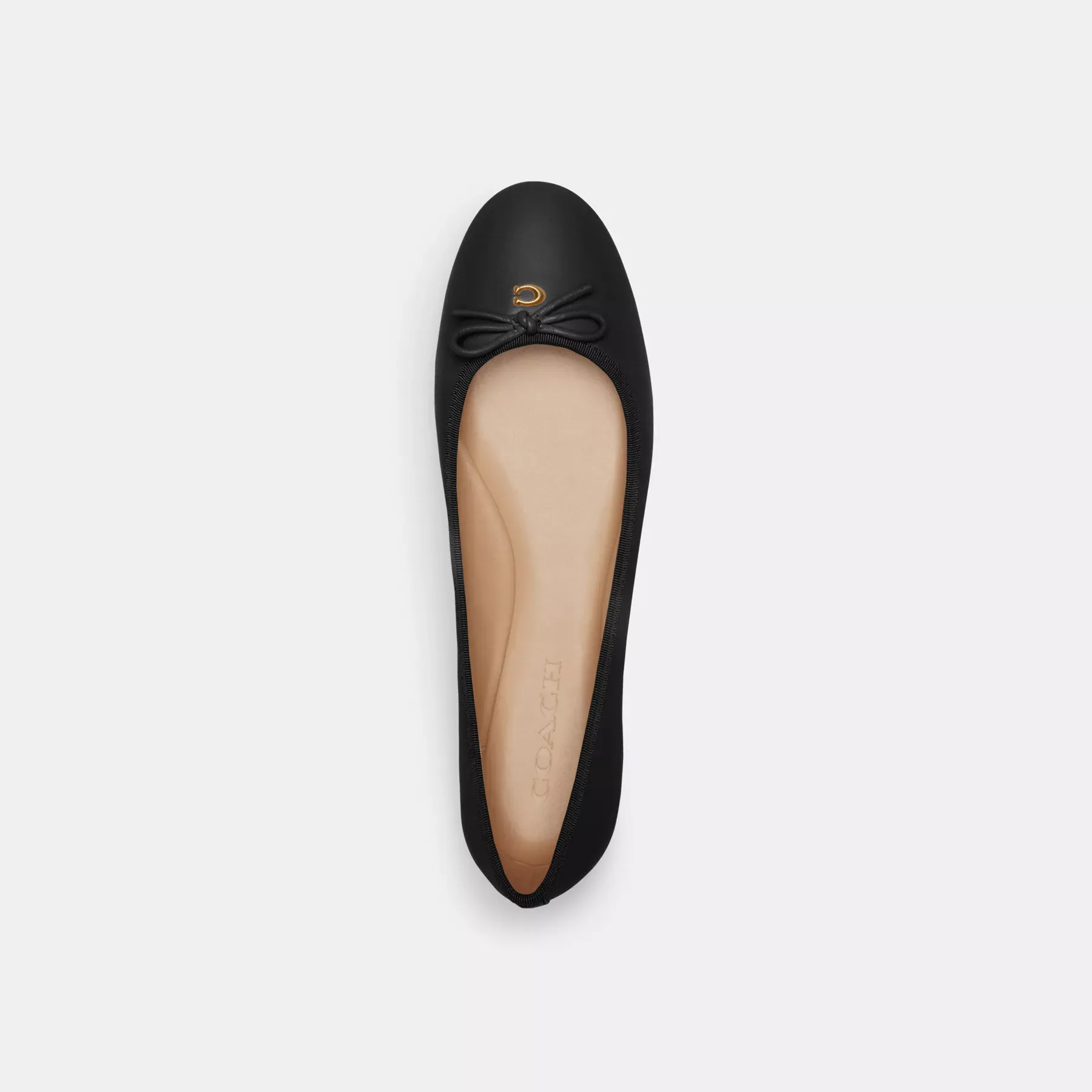 COACH Abigail Flat Svart COACH Abigail Flat Svart