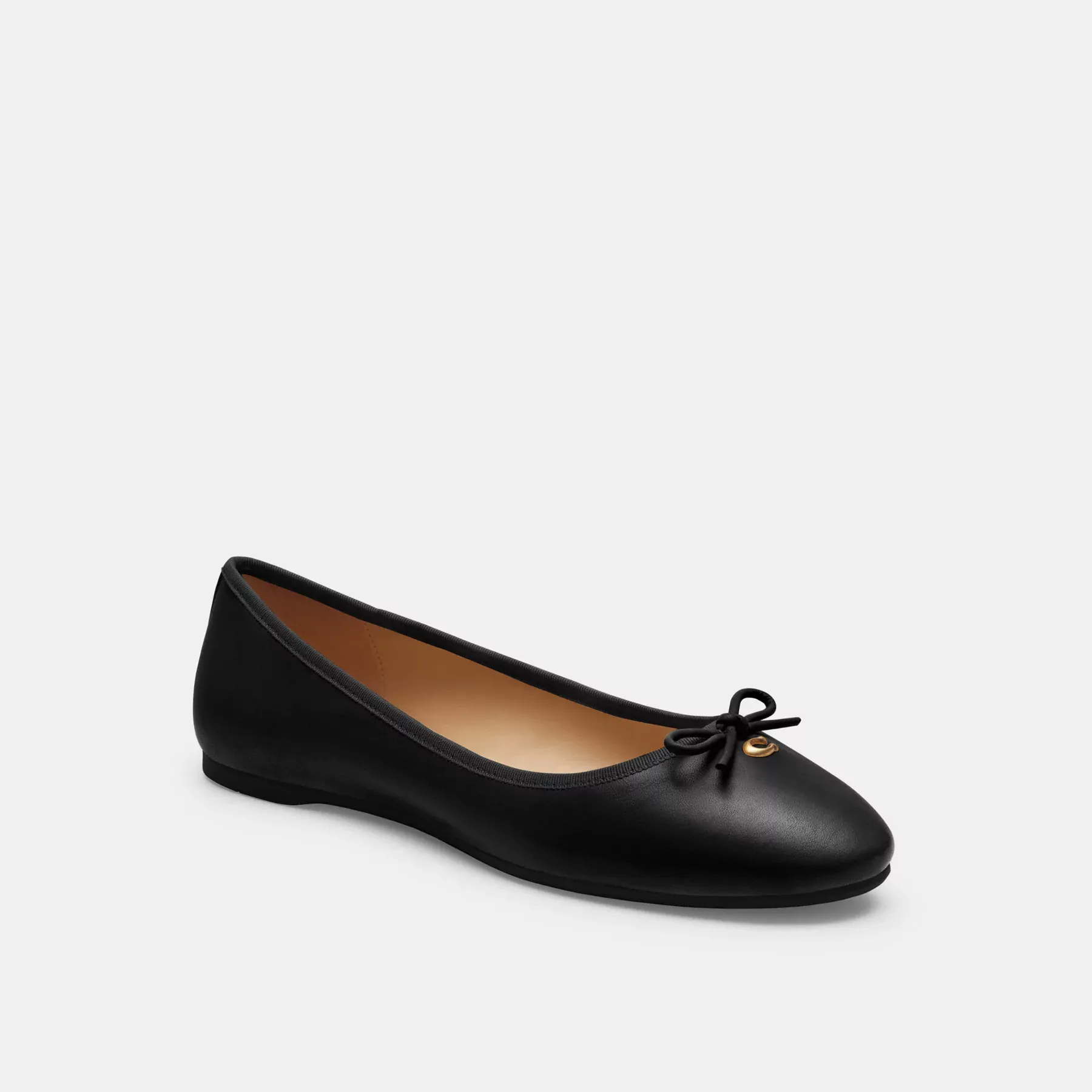 COACH Abigail Flat Svart COACH Abigail Flat Svart