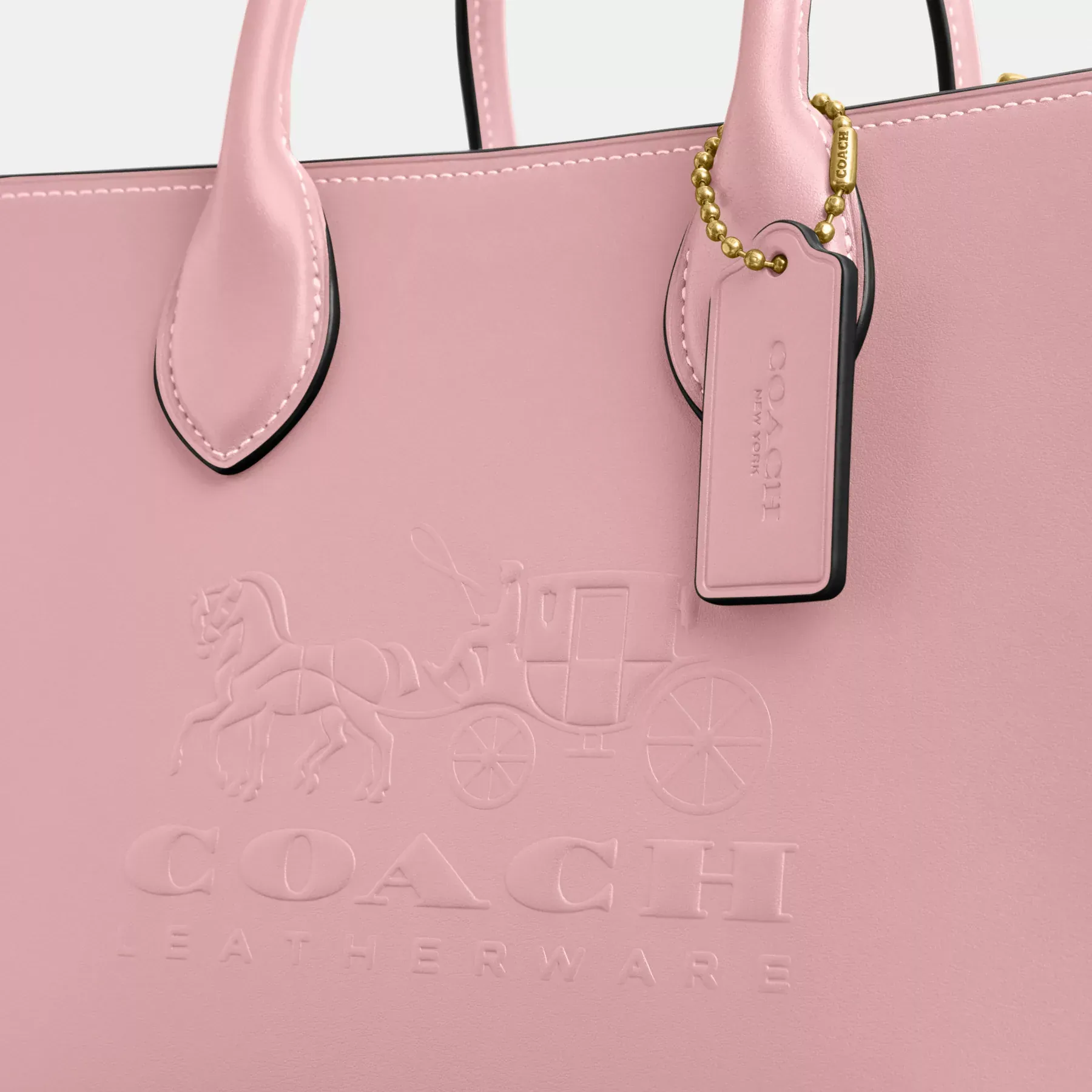 COACH Ace Tote Bag 26 Mjuk rosa COACH Ace Tote Bag 26 Mjuk rosa