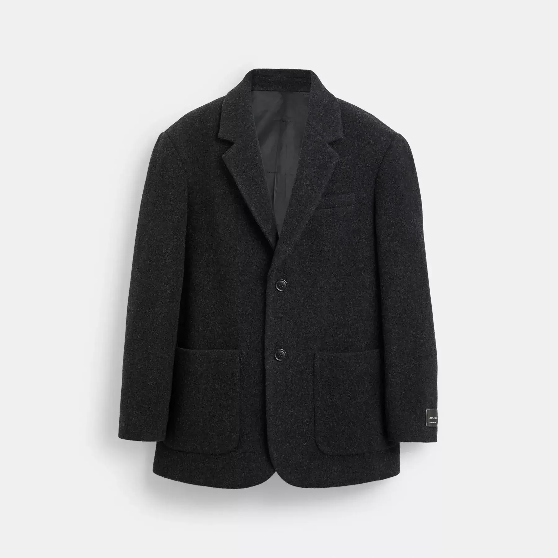 COACH Avslappnad ullblazer Kol