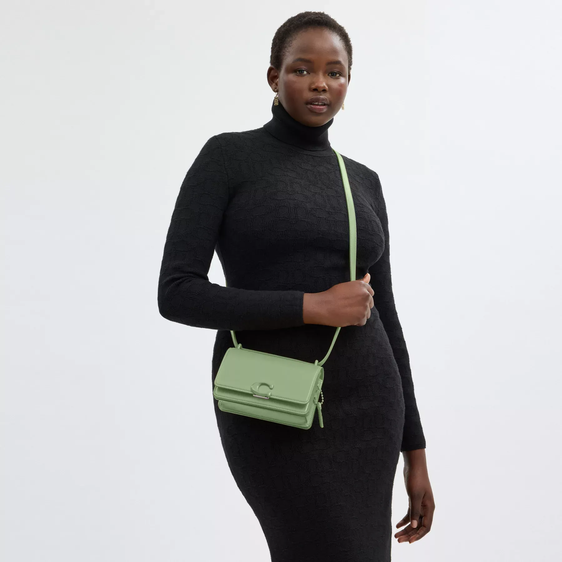 COACH Bandit Crossbody Blek pistage COACH Bandit Crossbody Blek pistage