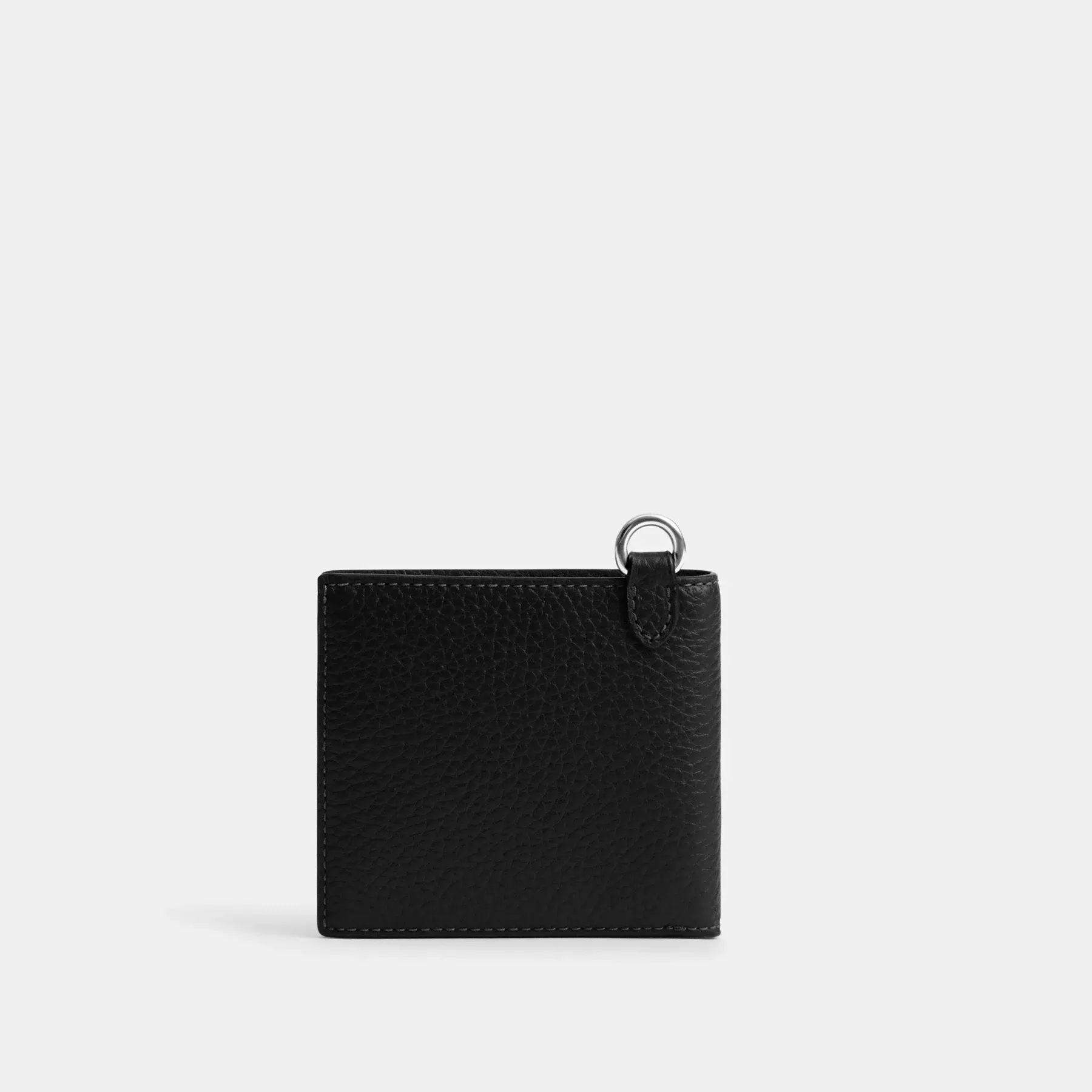 COACH Billfold Plånbok Med Kedja Svart