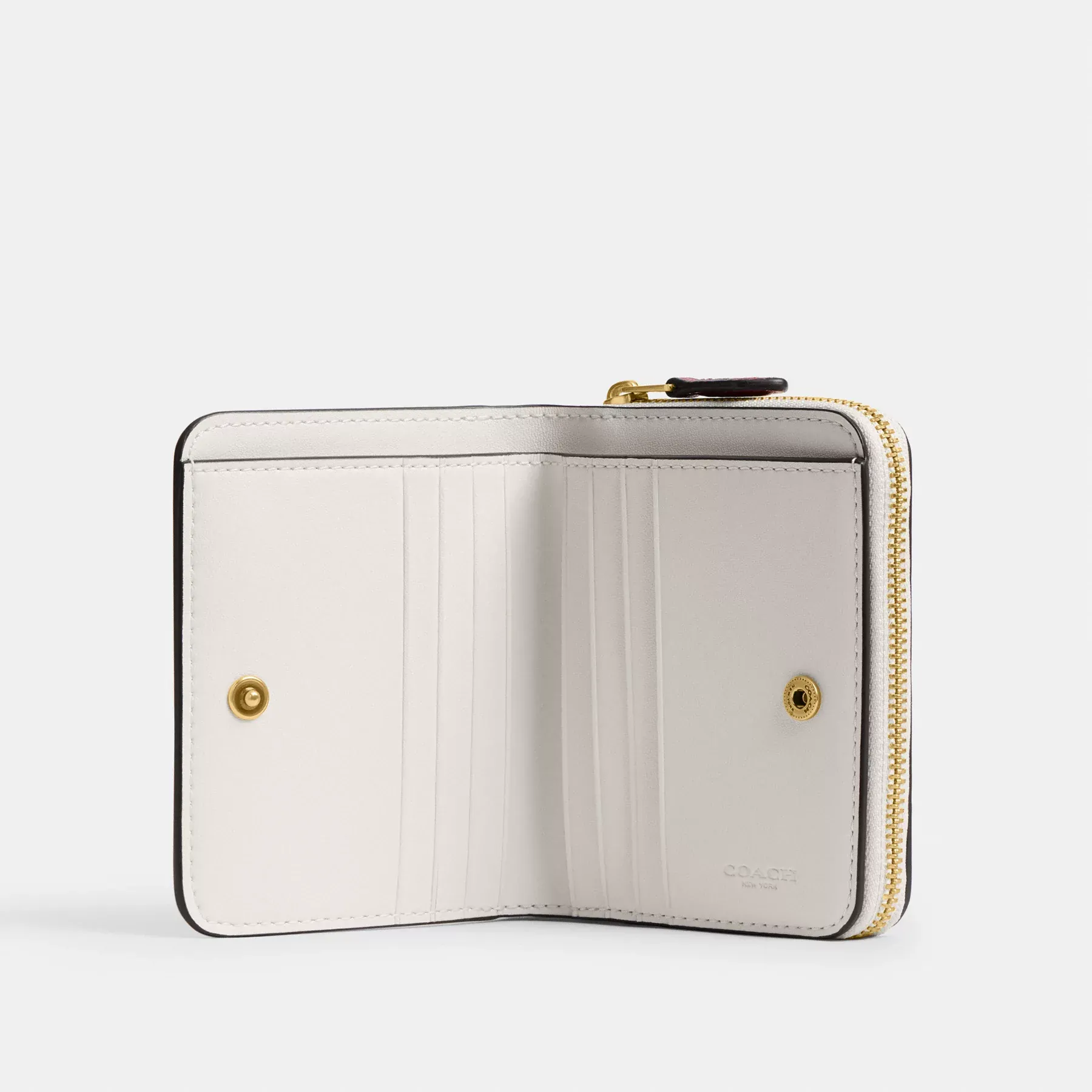 COACH Billfold-plånbok med körsbärstryck Chalk Multi COACH Billfold-plånbok med körsbärstryck Chalk Multi