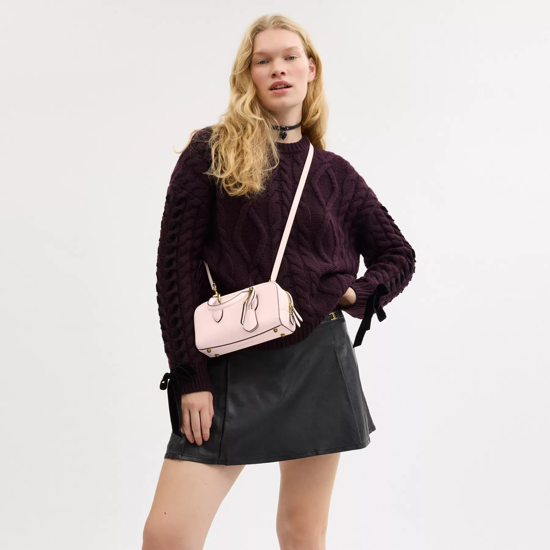 COACH Bowery Satchel 22 B4/rouge COACH Bowery Satchel 22 B4/rouge