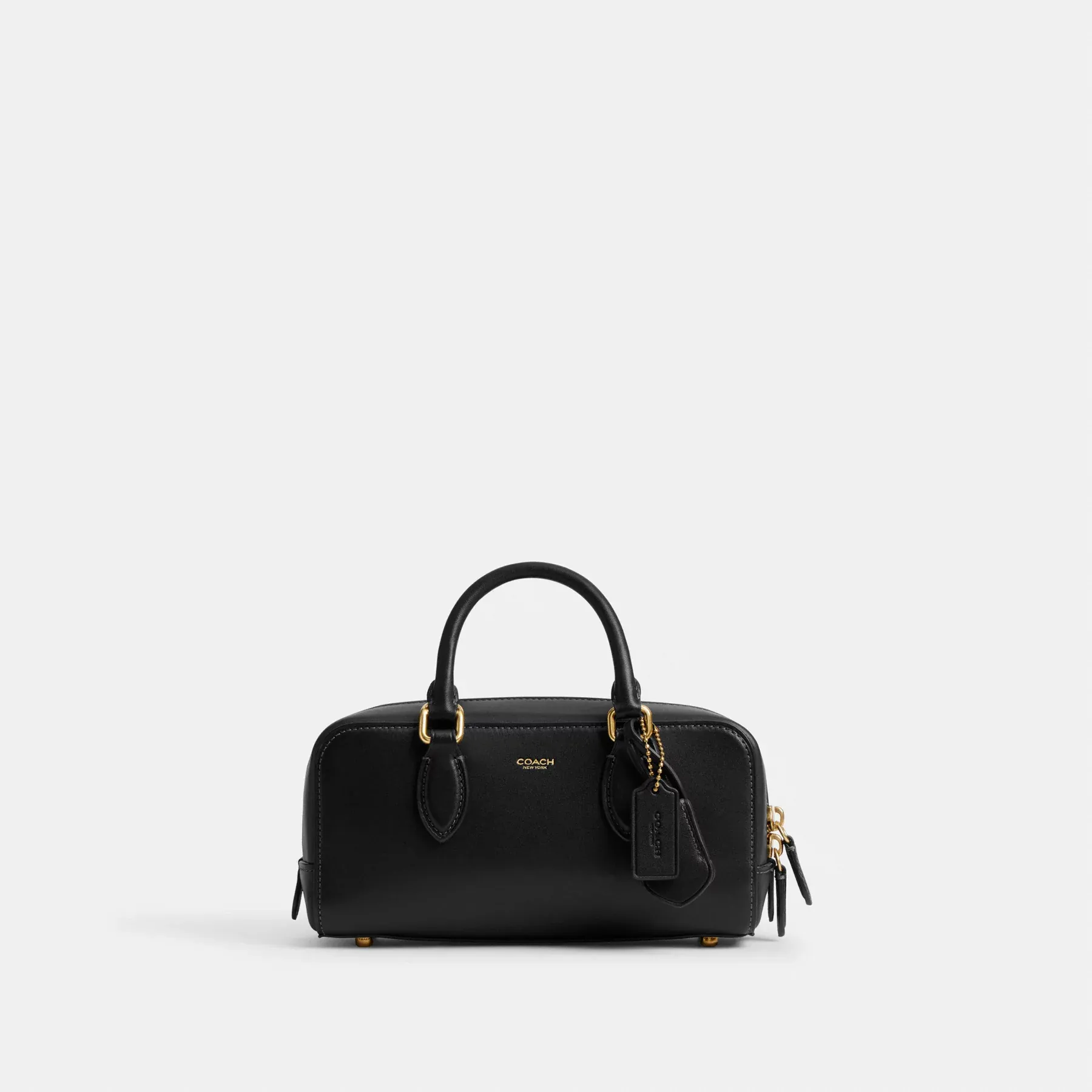 COACH Bowery Satchel 22 Svart