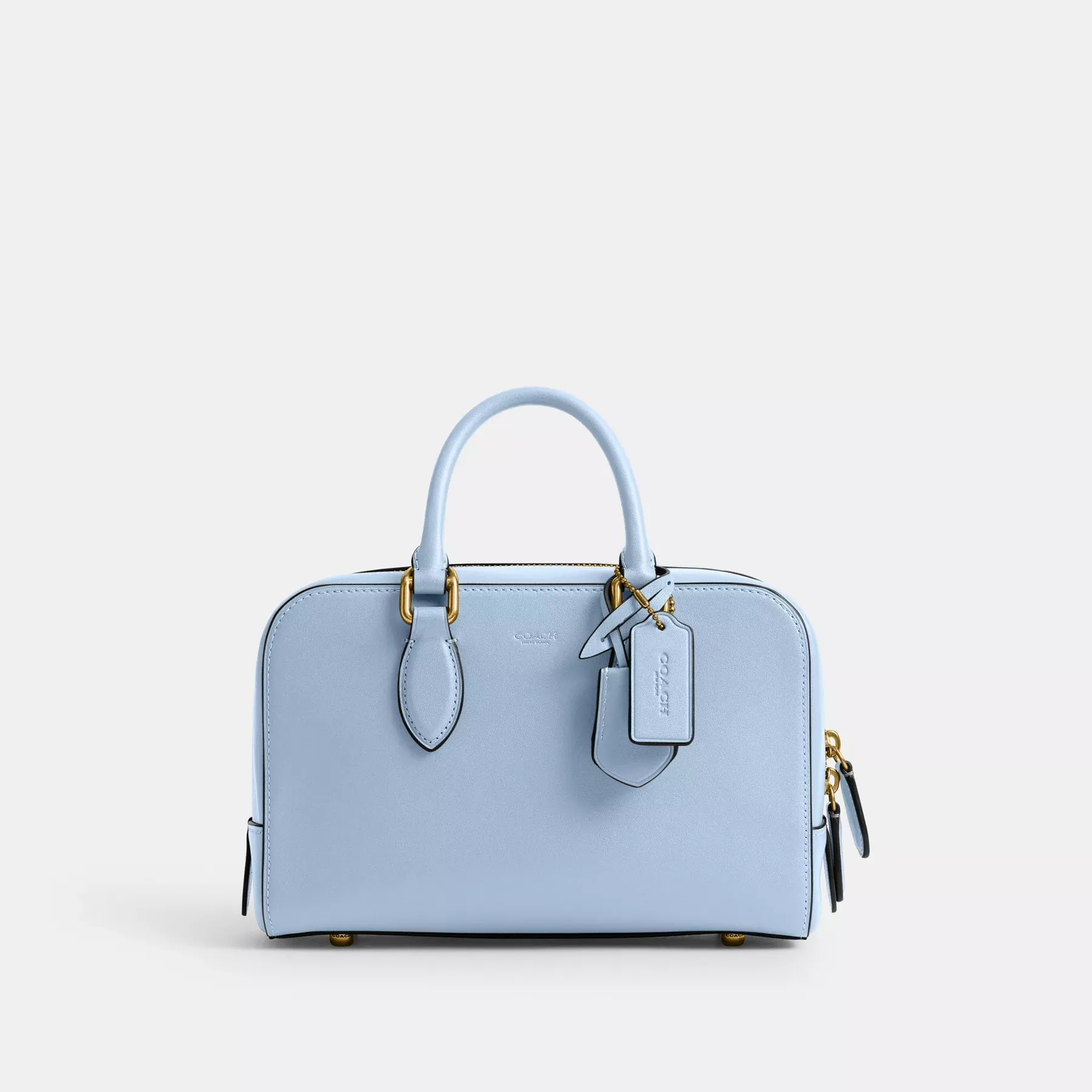 COACH Bowery Satchel 24 Blåklocka