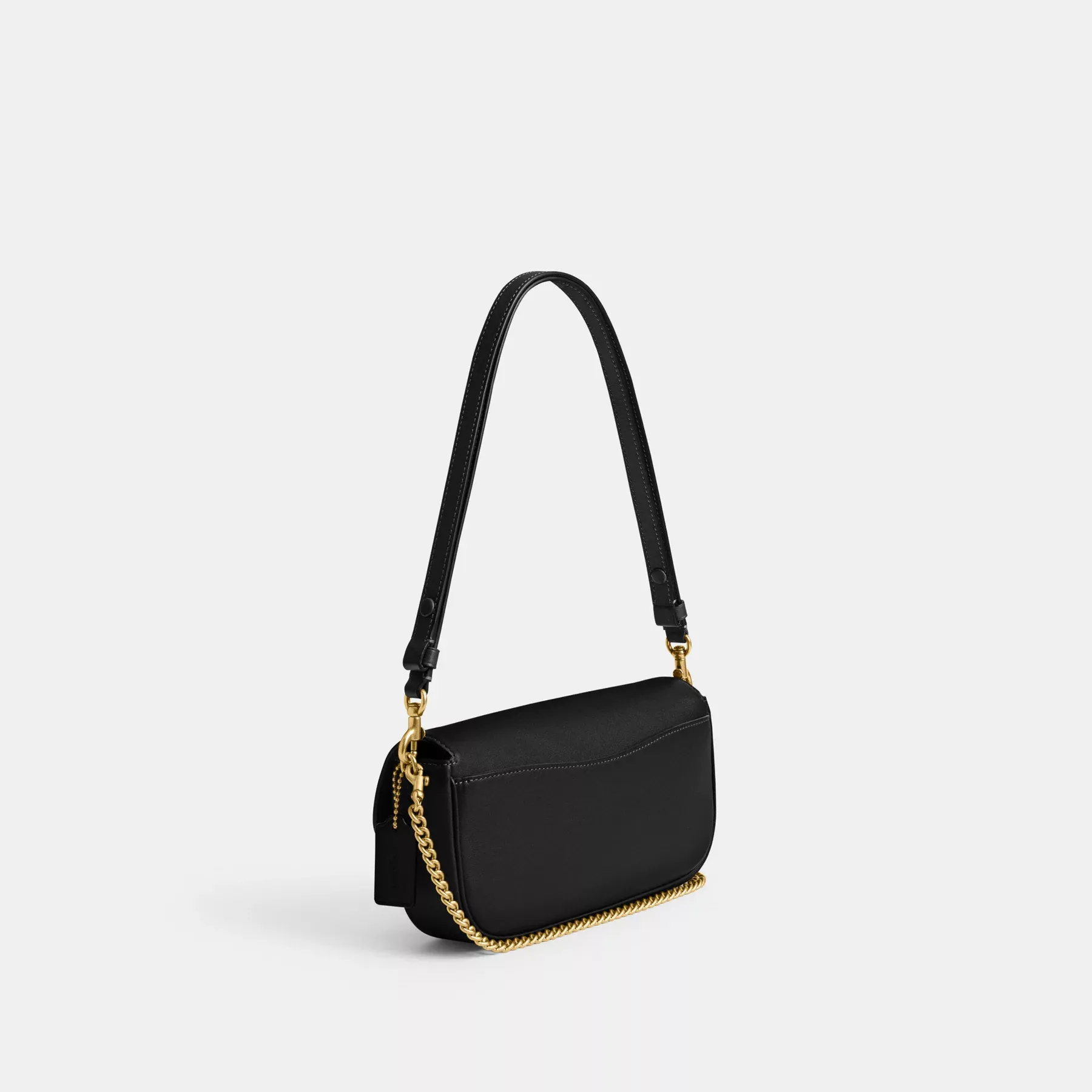 COACH Brook Flap Chain Bag Svart