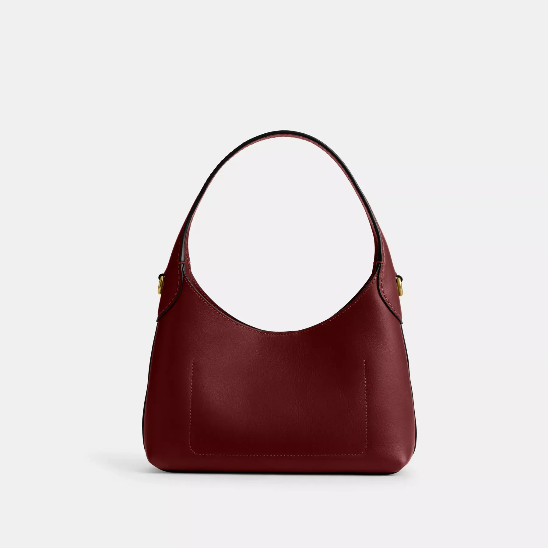 COACH Brooklyn axelväska 23 Mörk Ruby COACH Brooklyn axelväska 23 Mörk Ruby