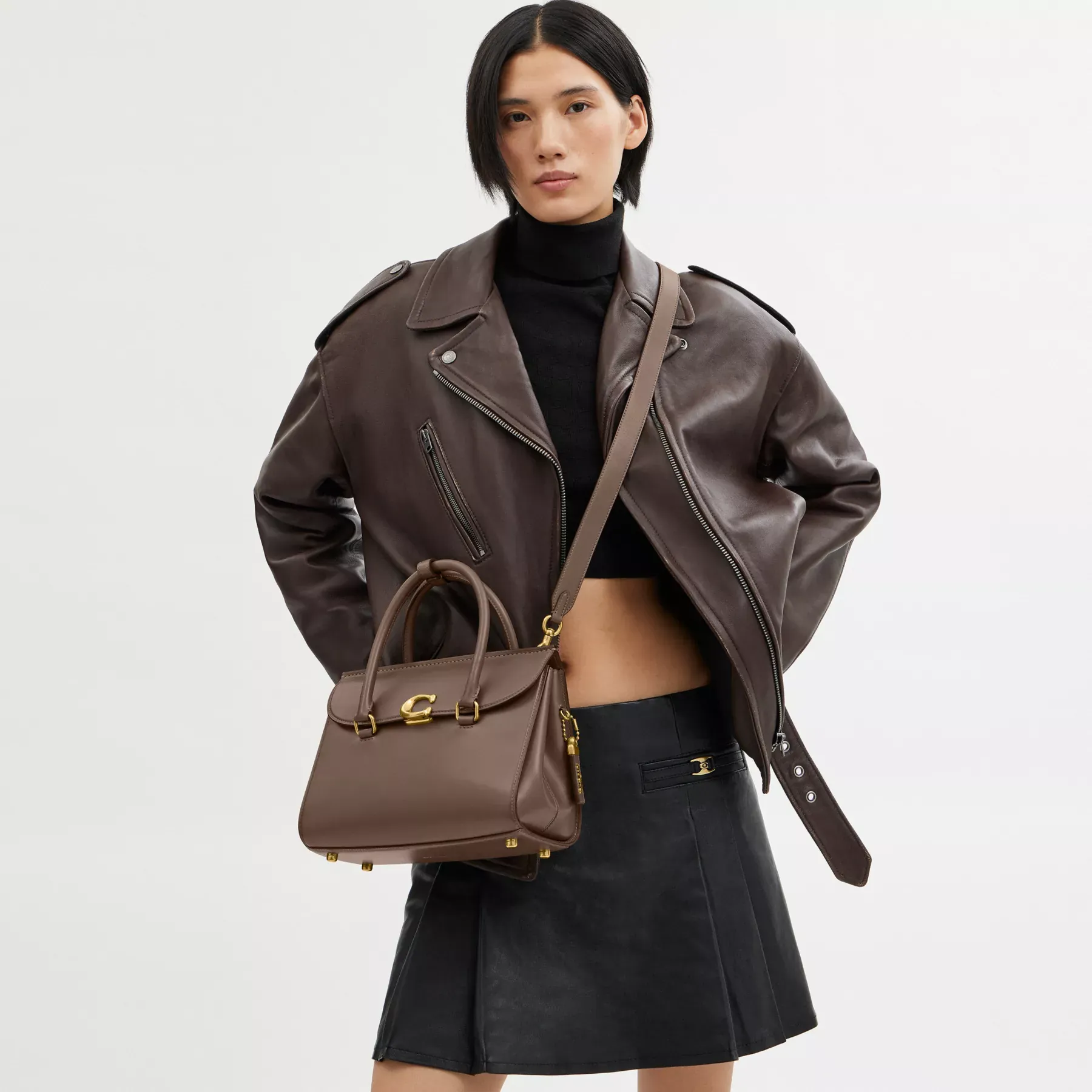 COACH Broome Carryall Mörk sten COACH Broome Carryall Mörk sten