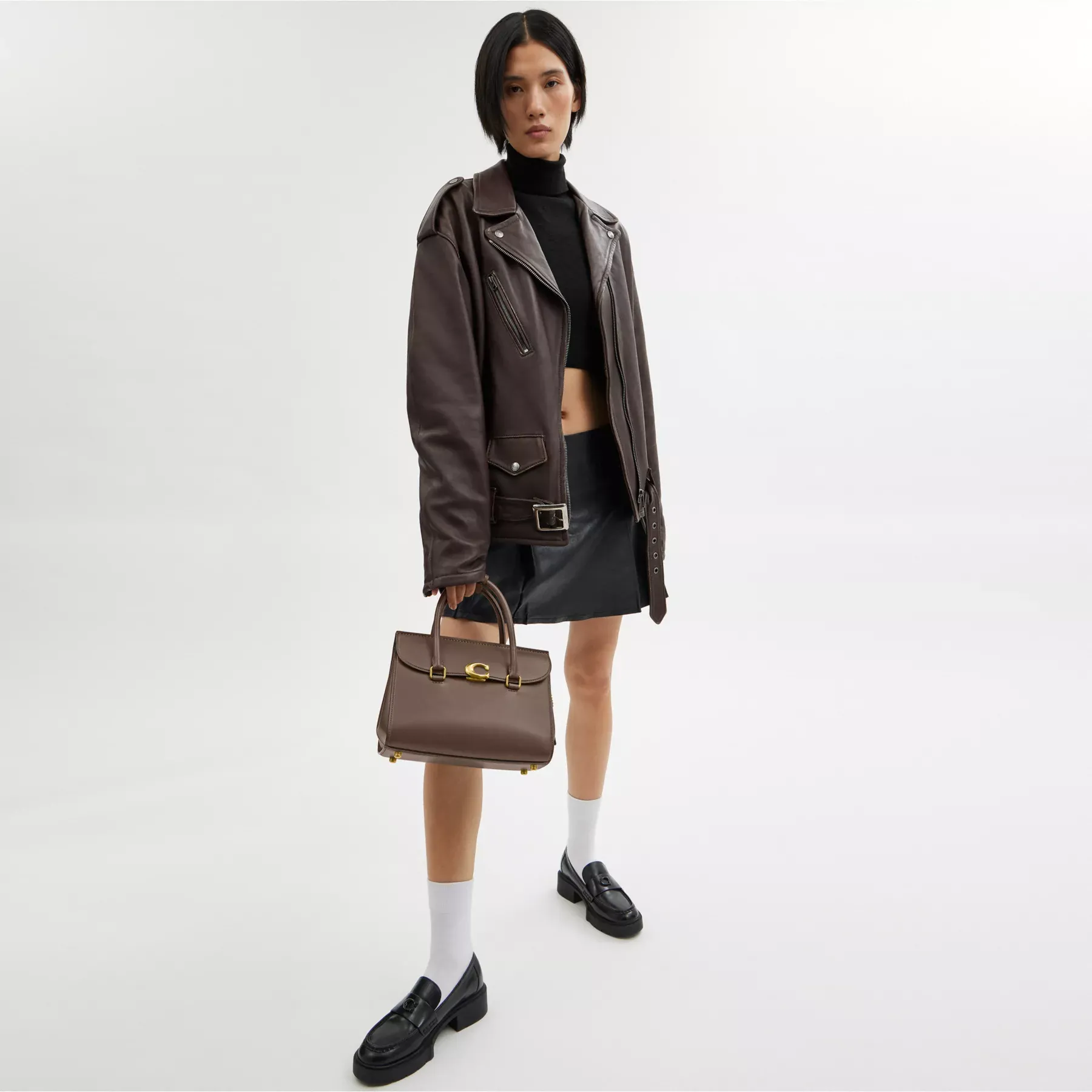 COACH Broome Carryall Mörk sten COACH Broome Carryall Mörk sten