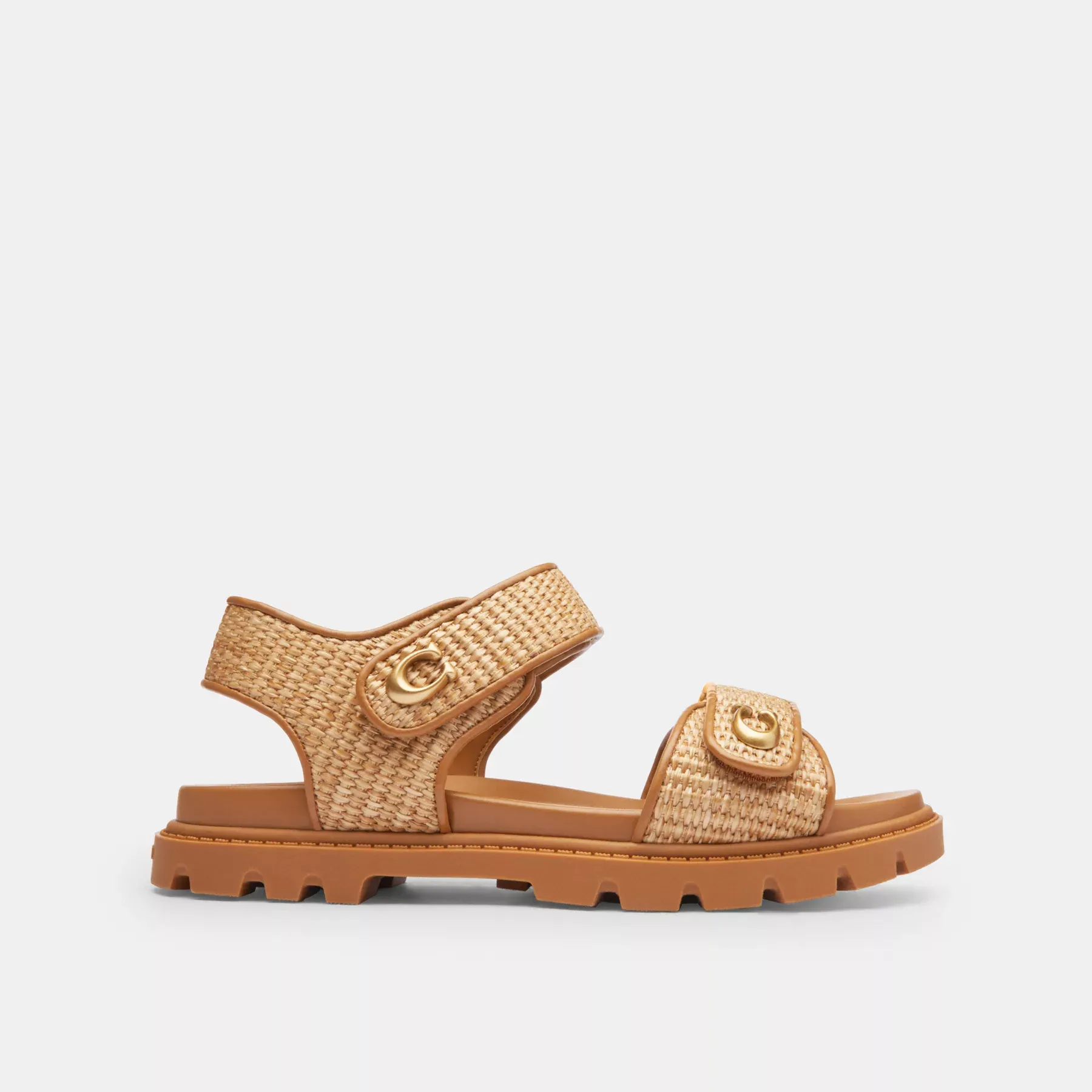 COACH Brynn Sandal Naturlig COACH Brynn Sandal Naturlig