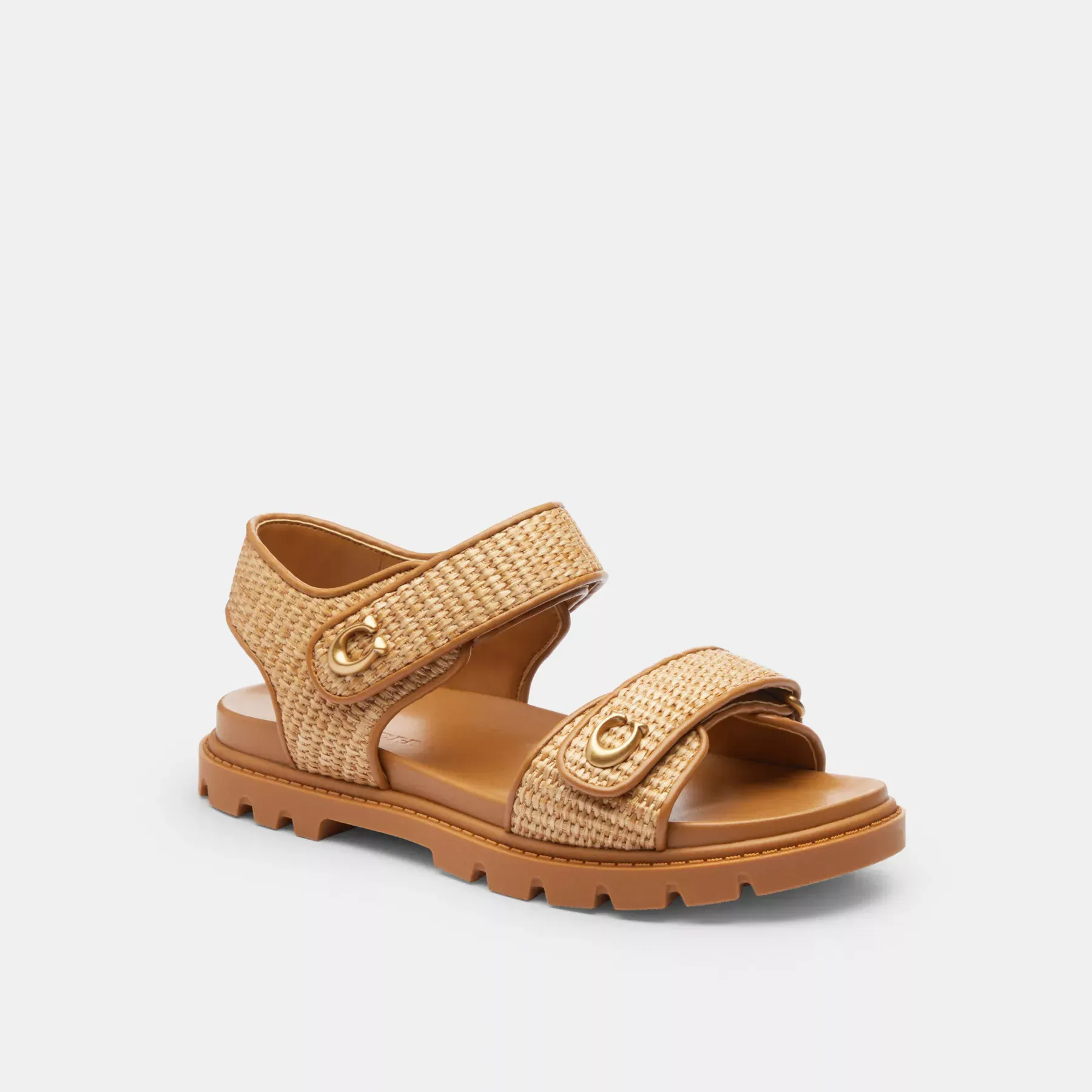 COACH Brynn Sandal Naturlig COACH Brynn Sandal Naturlig