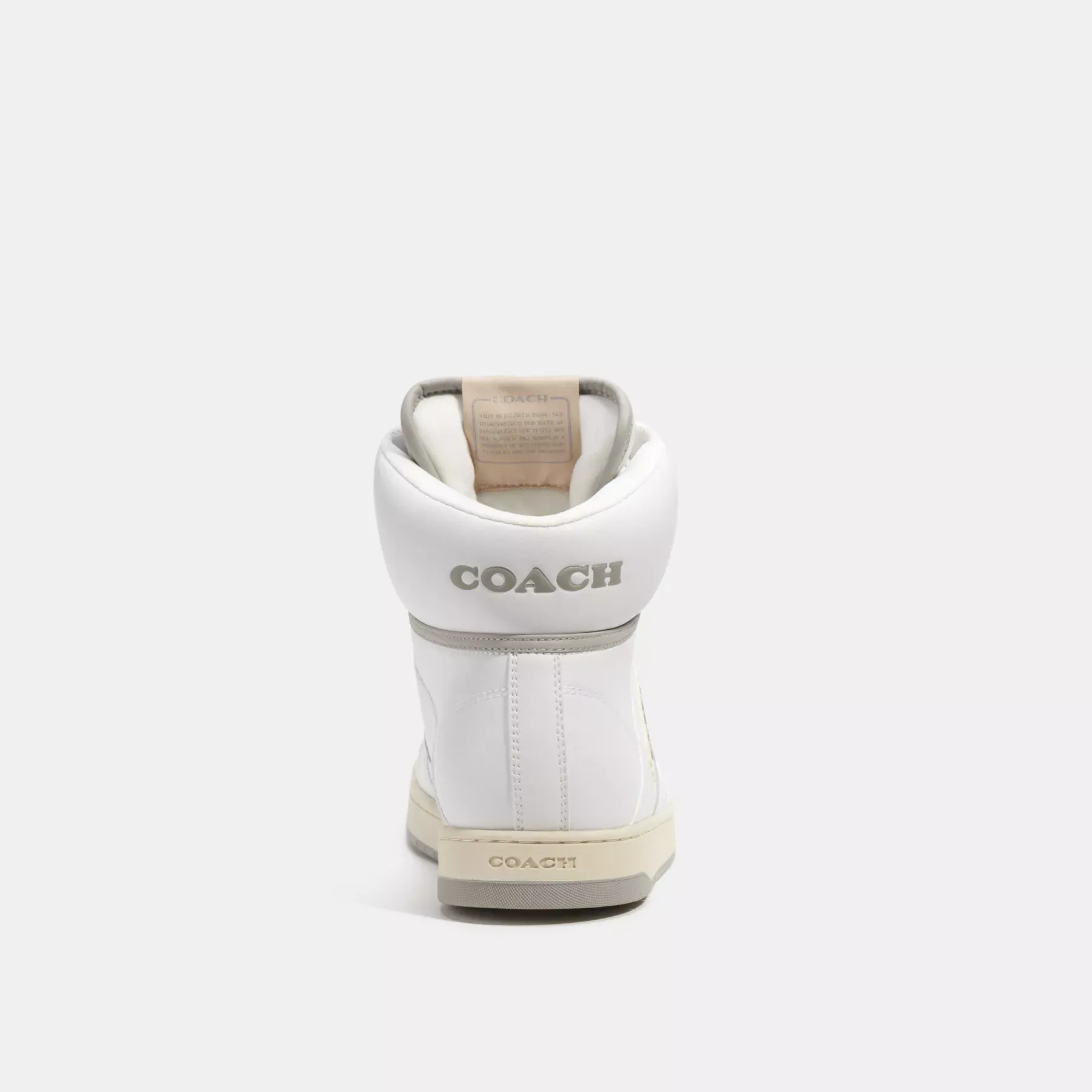 COACH C202 High Top Sneaker Optik Vit COACH C202 High Top Sneaker Optik Vit