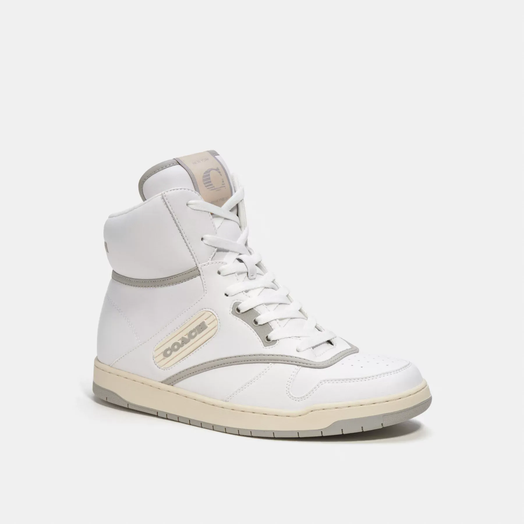 COACH C202 High Top Sneaker Optik Vit