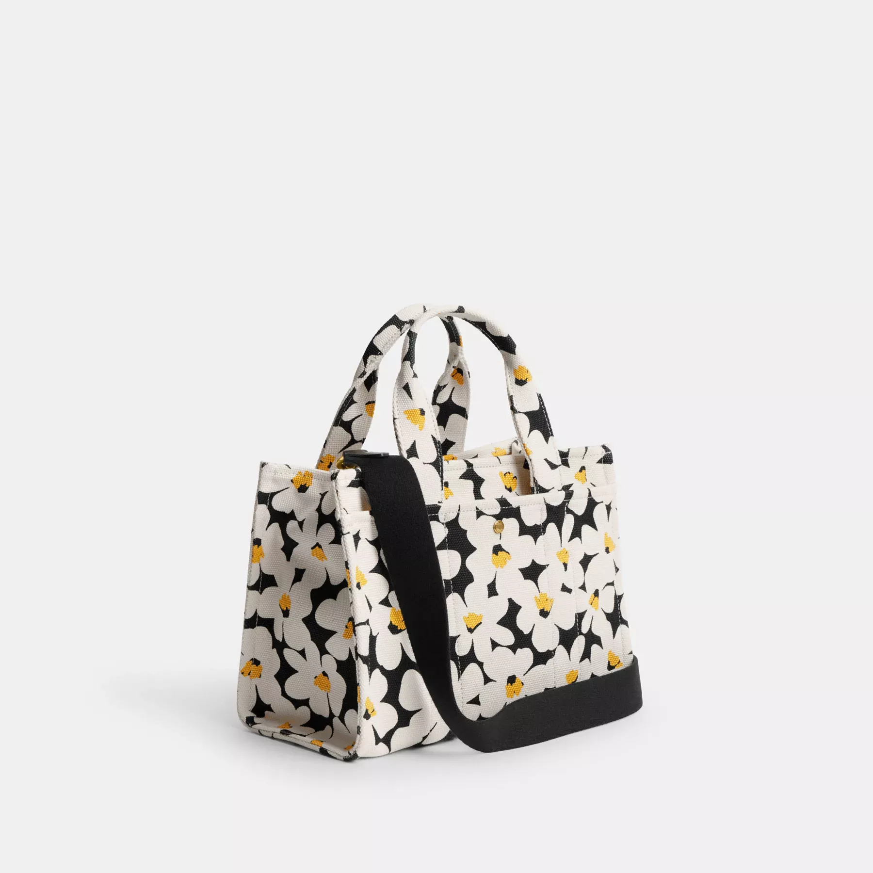 COACH Cargo Tote 26 med blommönster Chalk Multi