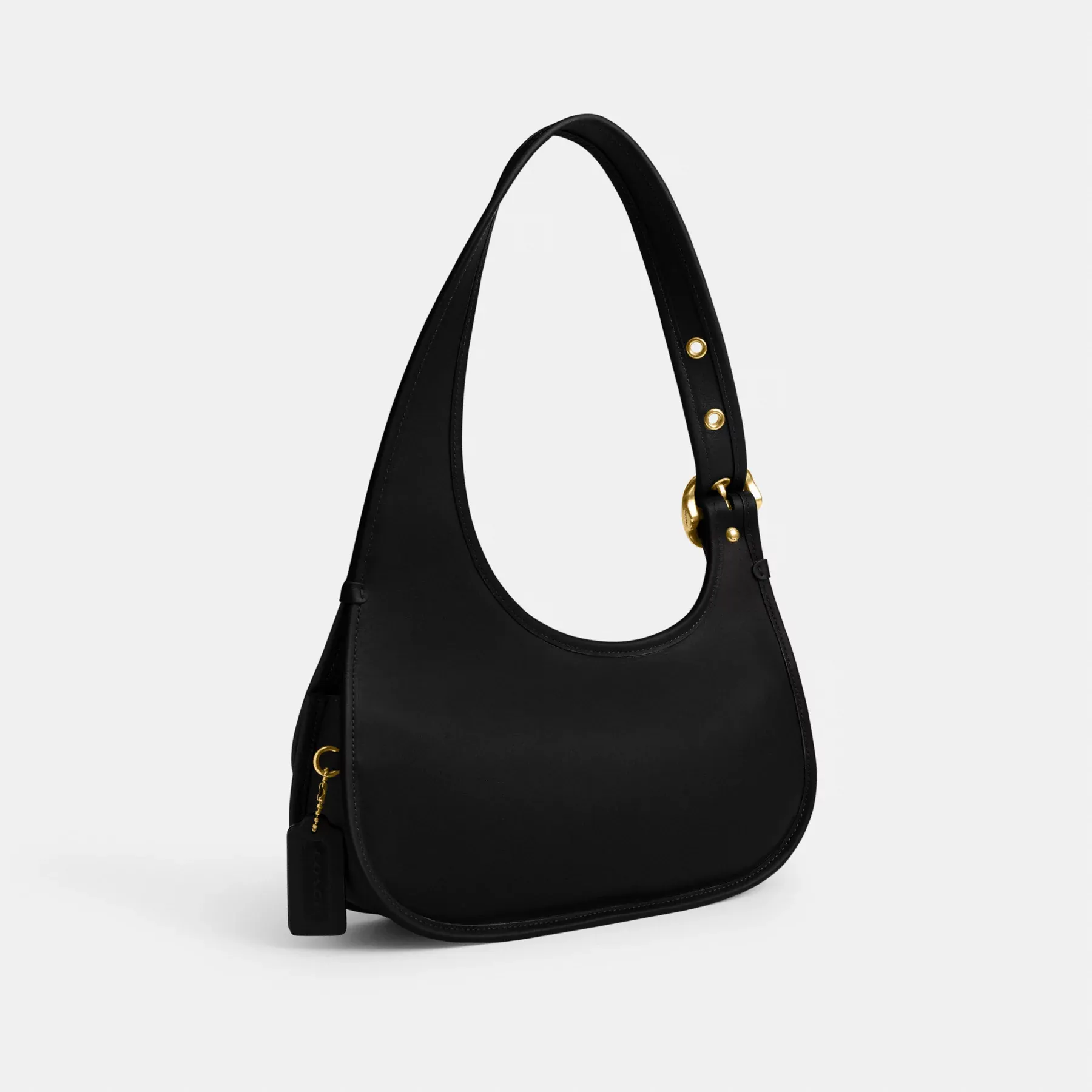 COACH Cashin Carry Crescent Bag Svart