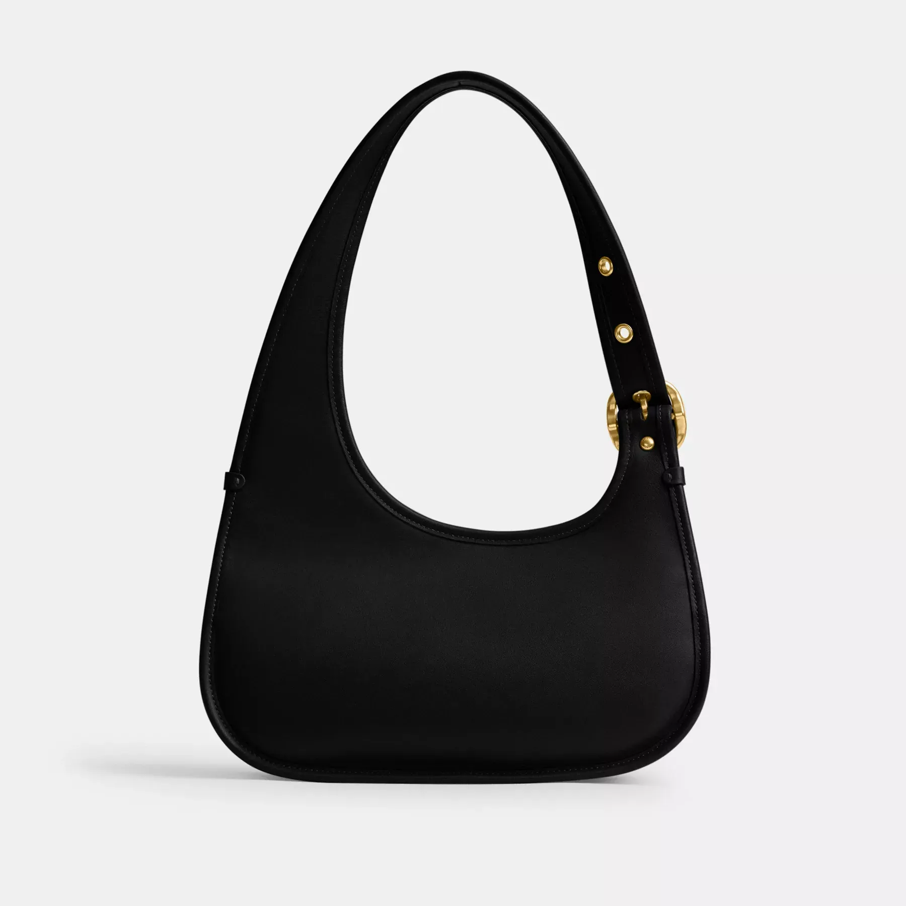 COACH Cashin Carry Crescent Bag Svart COACH Cashin Carry Crescent Bag Svart