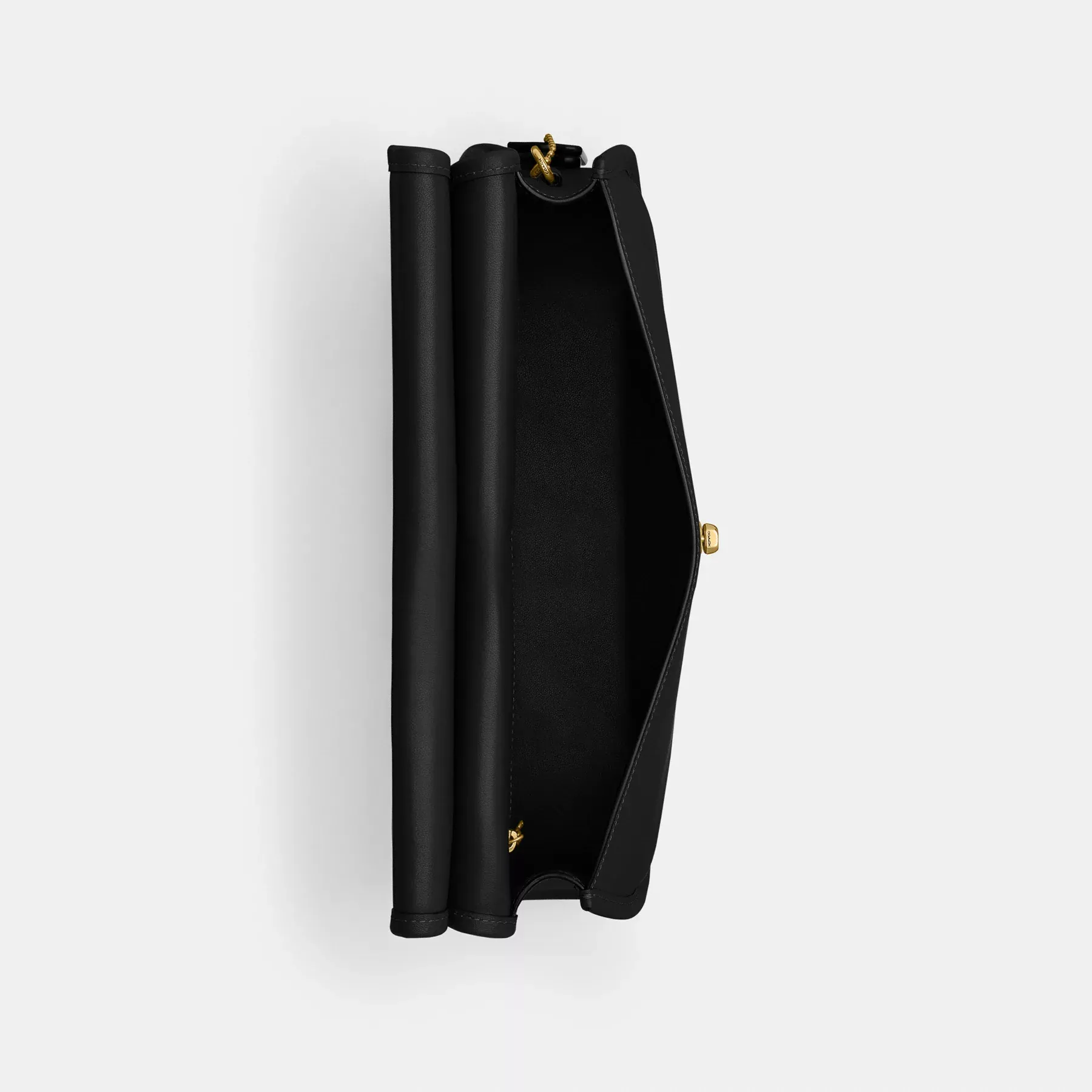 COACH Cashin Carry Crescent Bag Svart COACH Cashin Carry Crescent Bag Svart