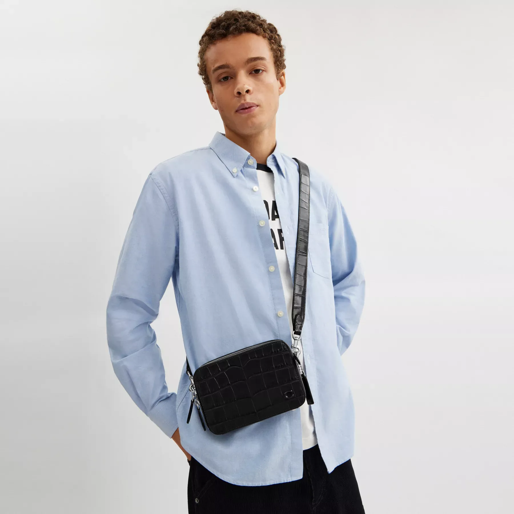 COACH Charter Crossbody 19 Svart COACH Charter Crossbody 19 Svart