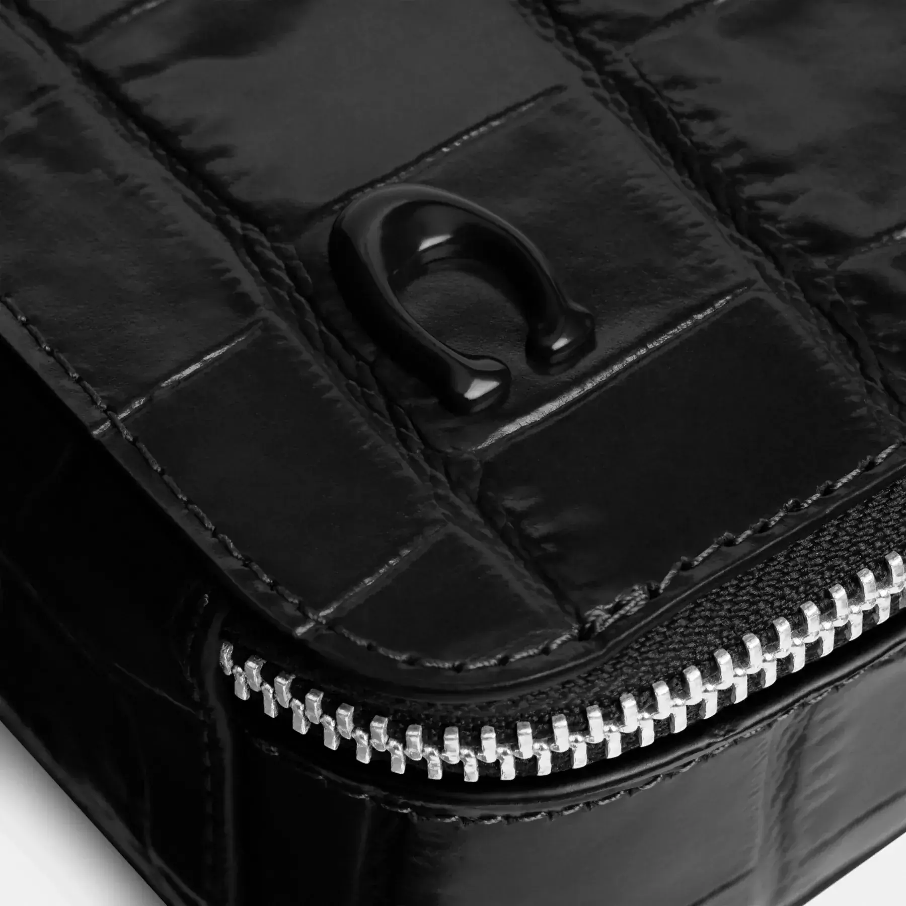 COACH Charter Crossbody 19 Svart COACH Charter Crossbody 19 Svart