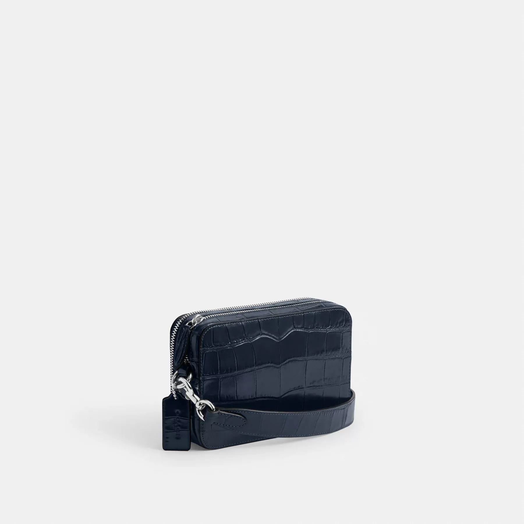 COACH Charter Crossbody 19 Mörk marin