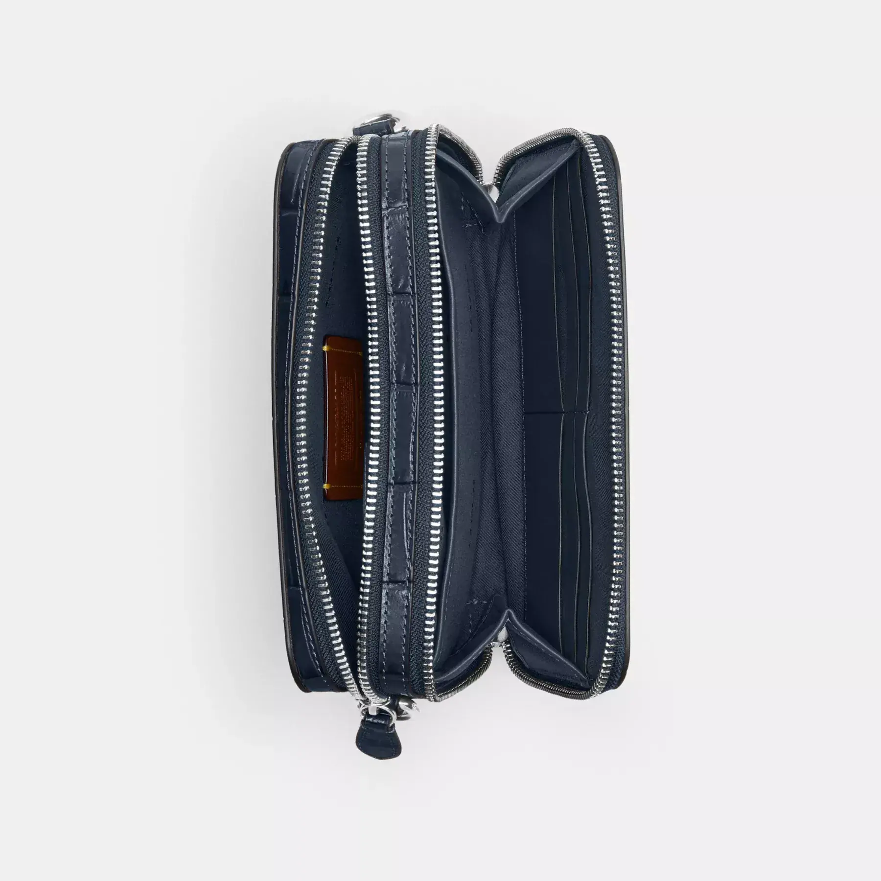 COACH Charter Crossbody 19 Mörk marin COACH Charter Crossbody 19 Mörk marin