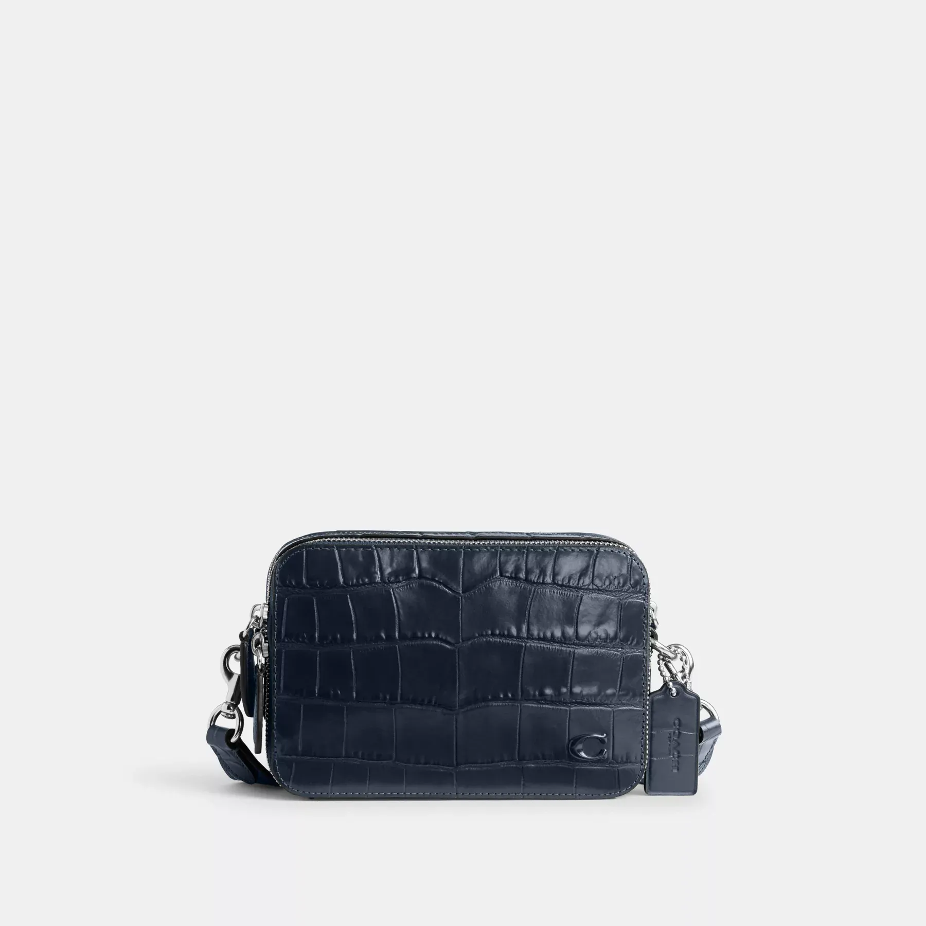 COACH Charter Crossbody 19 Mörk marin