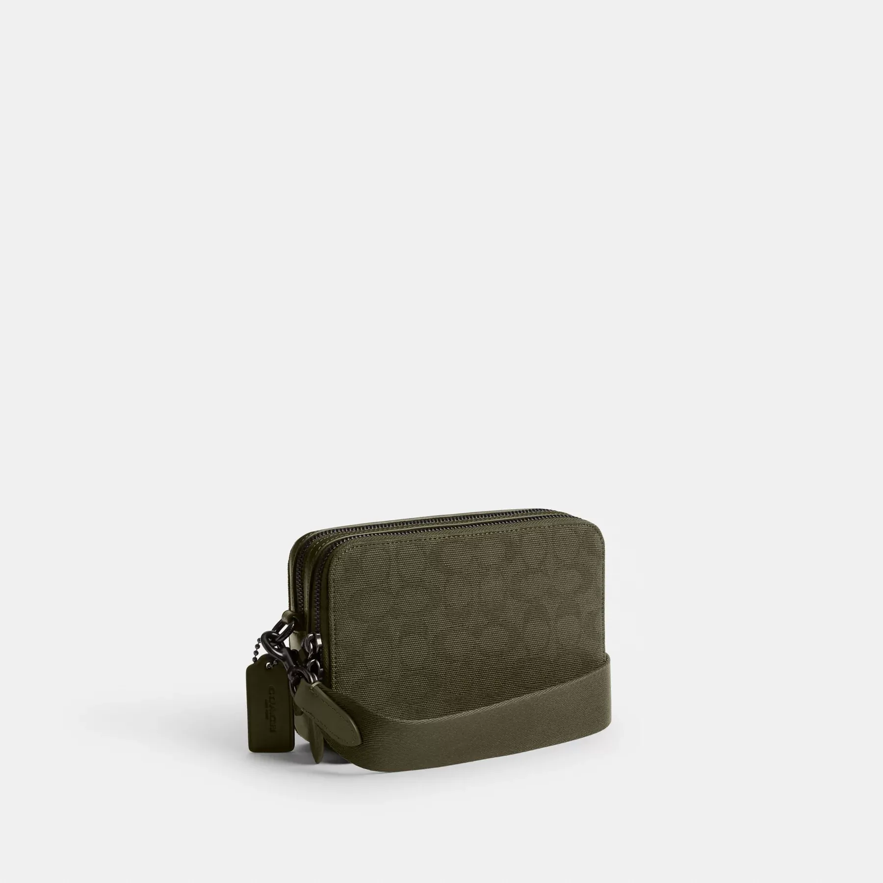 COACH Charter Crossbody 19 I Signatur Canvas Jacquard Army Green