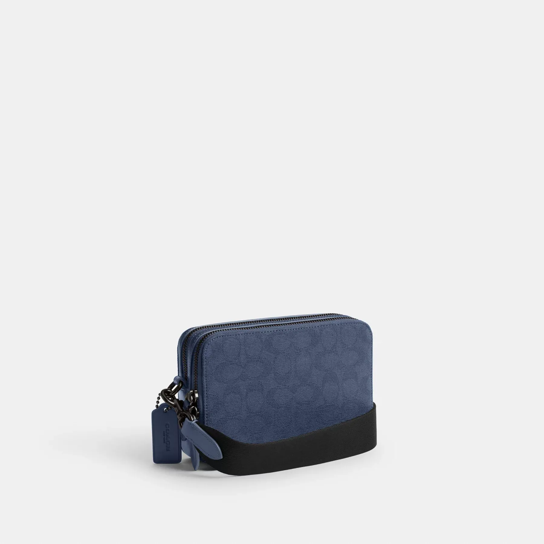 COACH Charter Crossbody 19 I Signatur Canvas Jacquard Tvättade Chambray