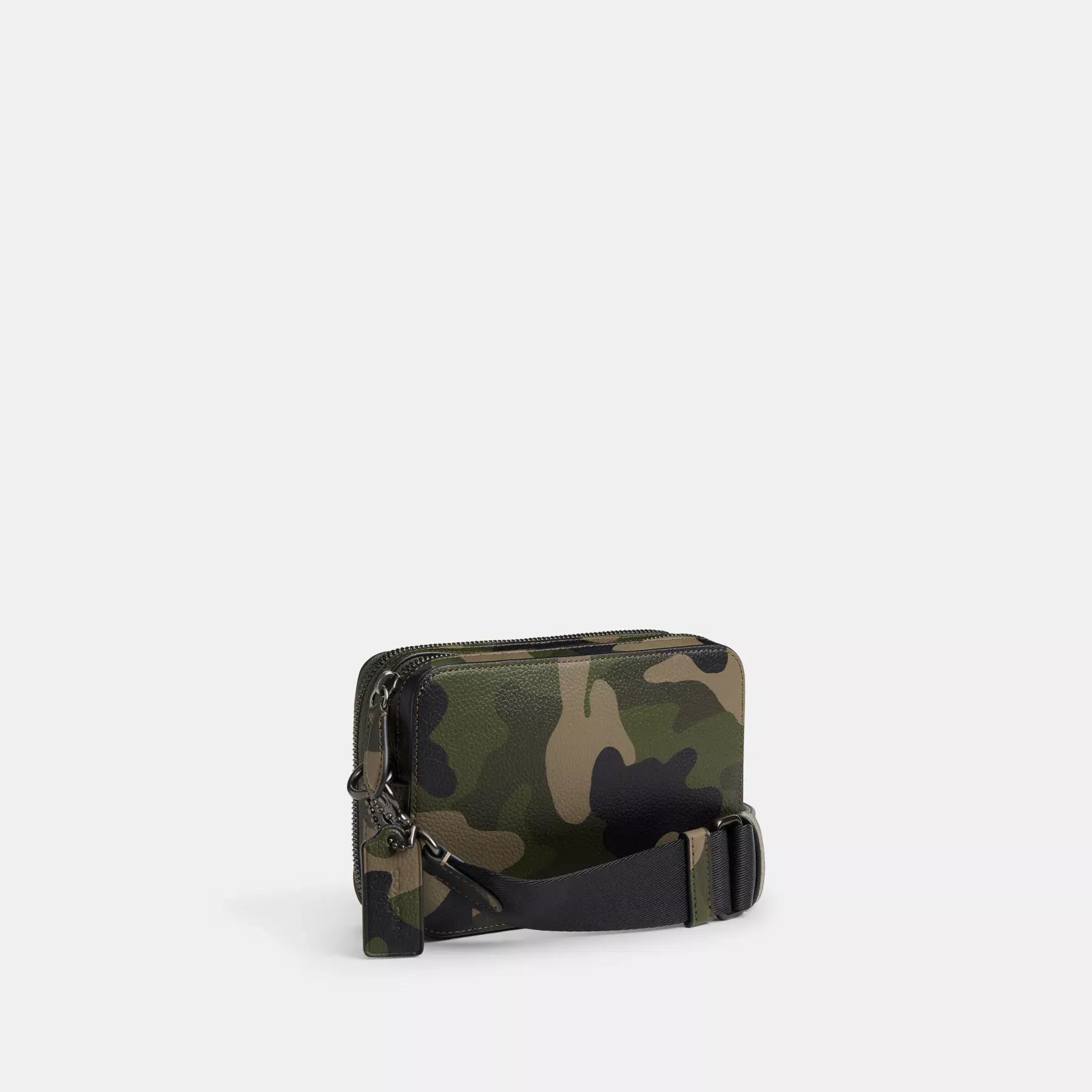 COACH Charter Crossbody 19 Med Camo-tryck och Coach-grafik Camo