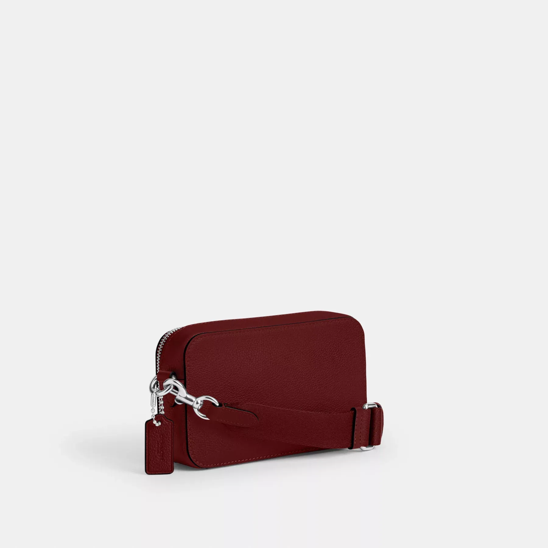 COACH Charter Slim Crossbody Med Coach Grafik Mörk Ruby COACH Charter Slim Crossbody Med Coach Grafik Mörk Ruby