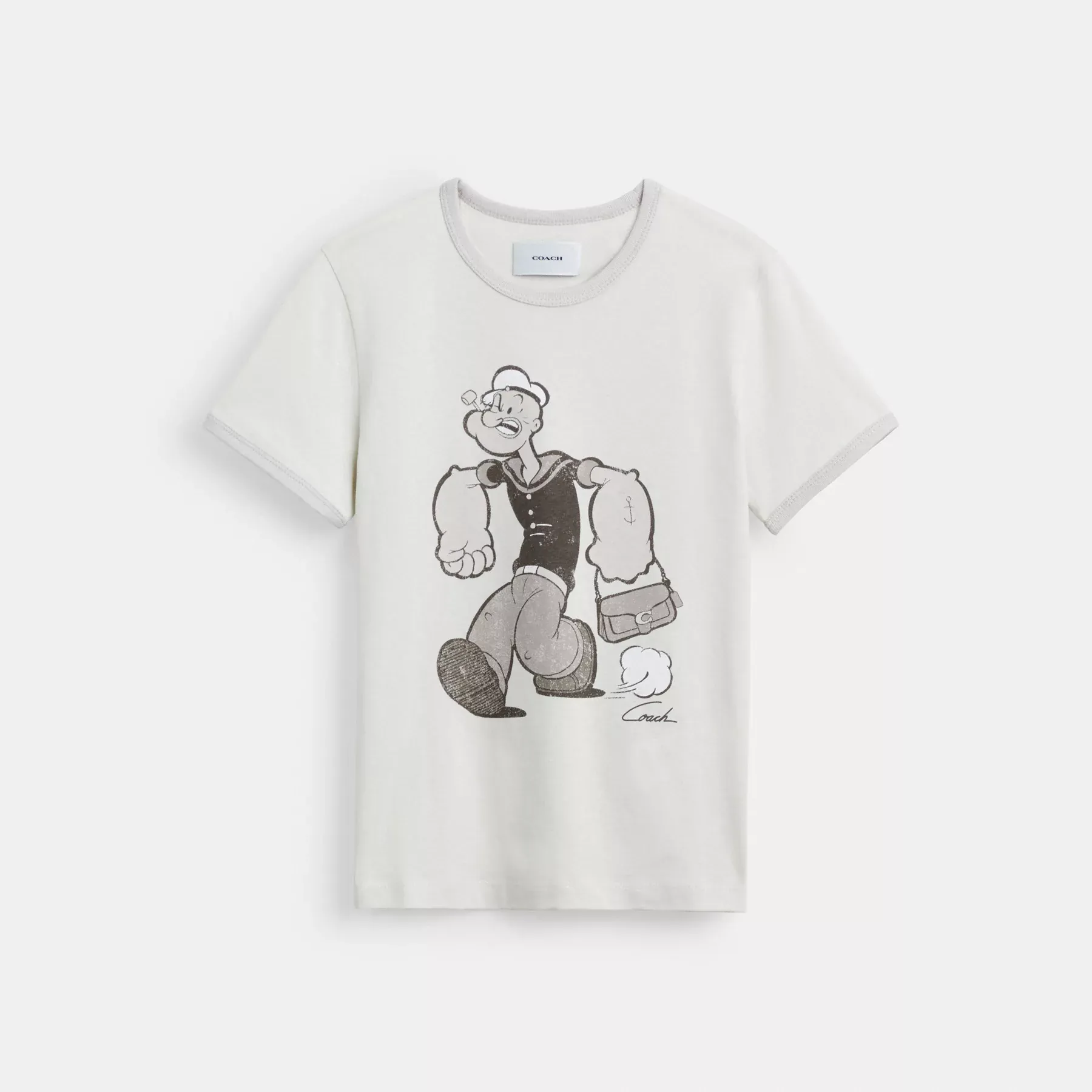 COACH Coach X Popeye Ringer T-shirt Grå