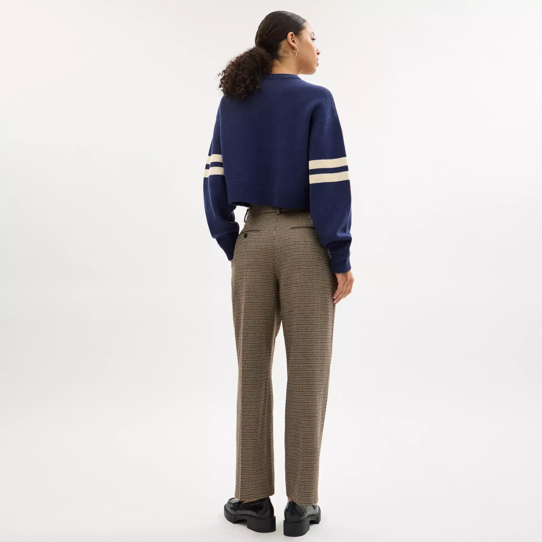 COACH Cropped Coach Sweater Marin COACH Cropped Coach Sweater Marin