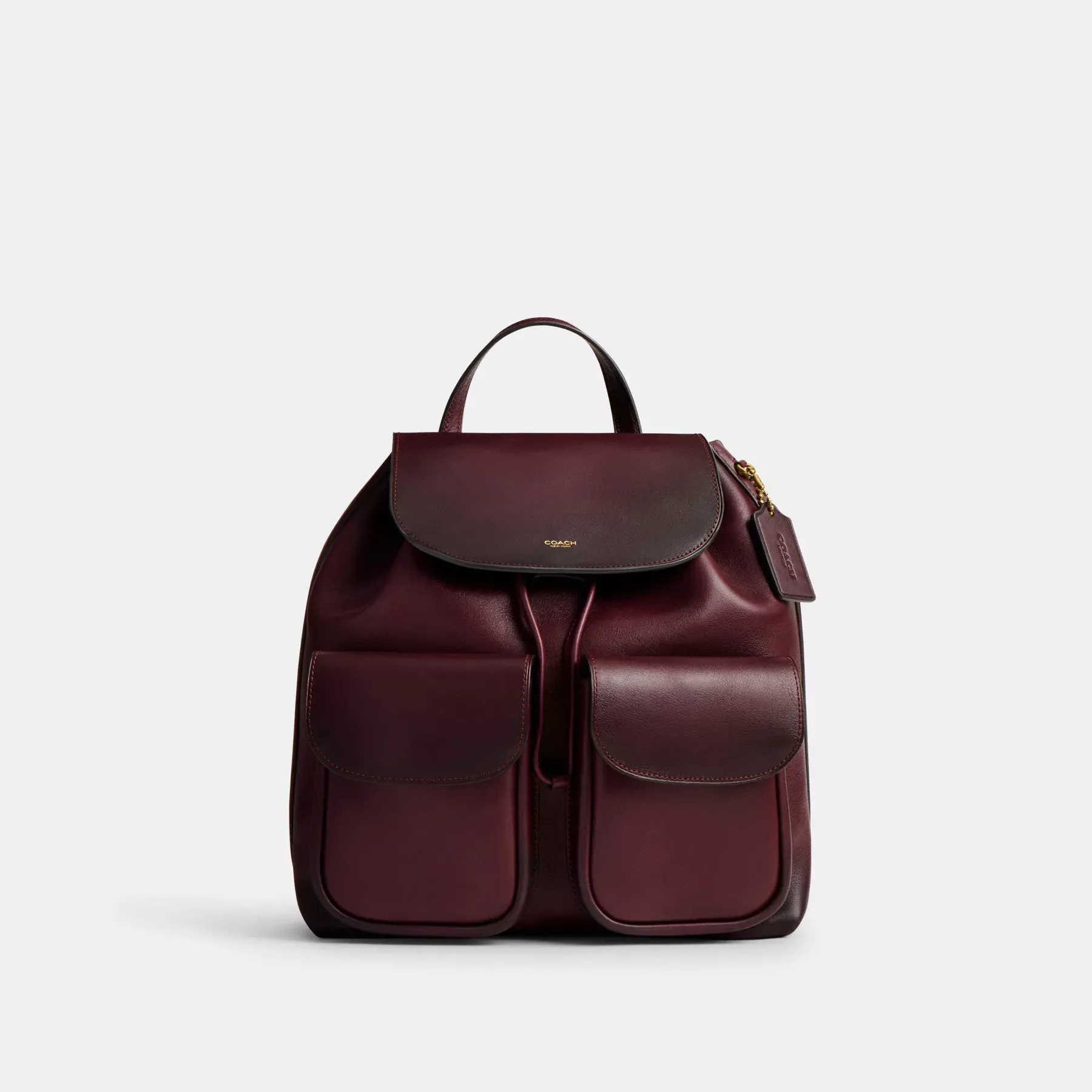 COACH Crosby ryggsäck 28 Merlot
