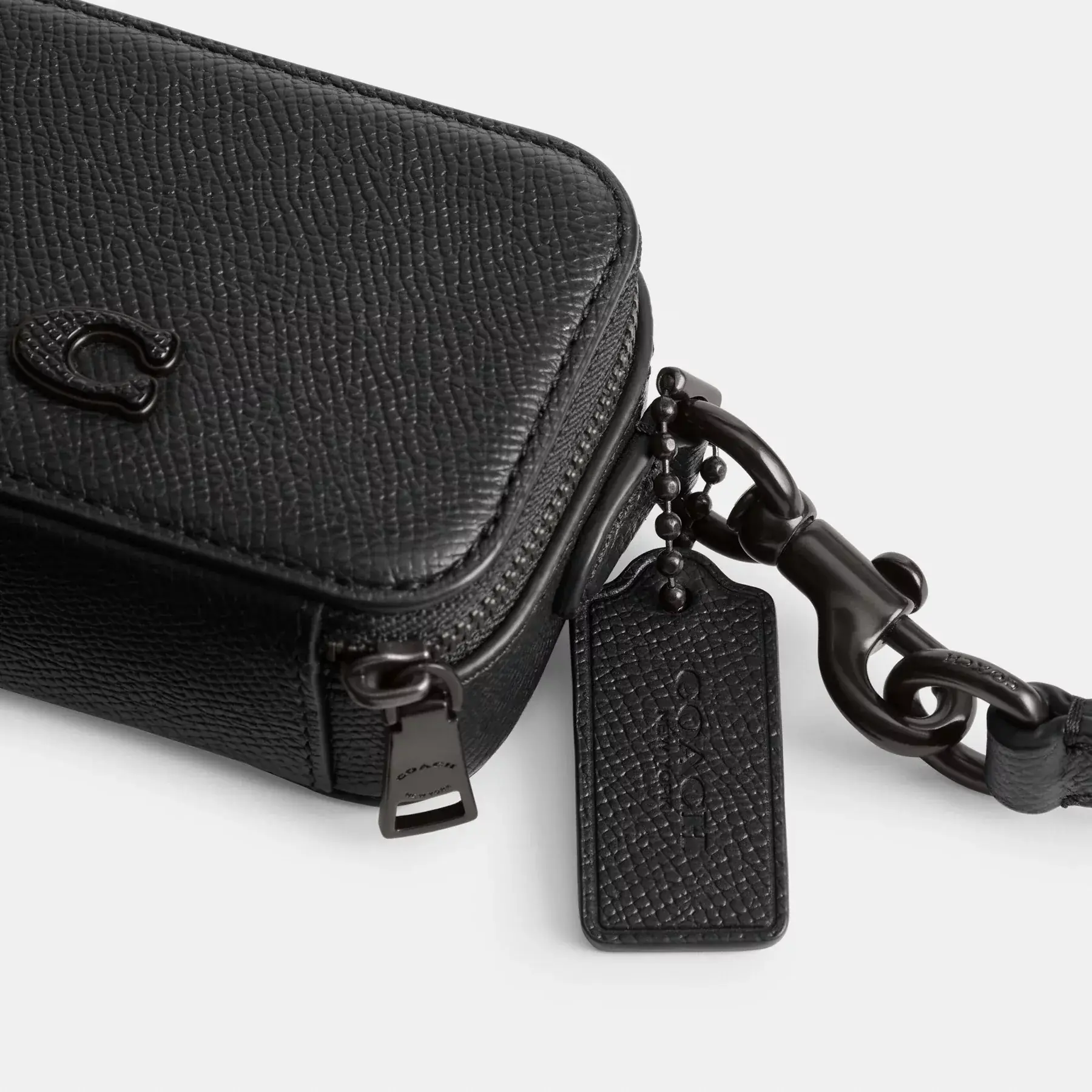COACH Crossbody-påse Svart COACH Crossbody-påse Svart