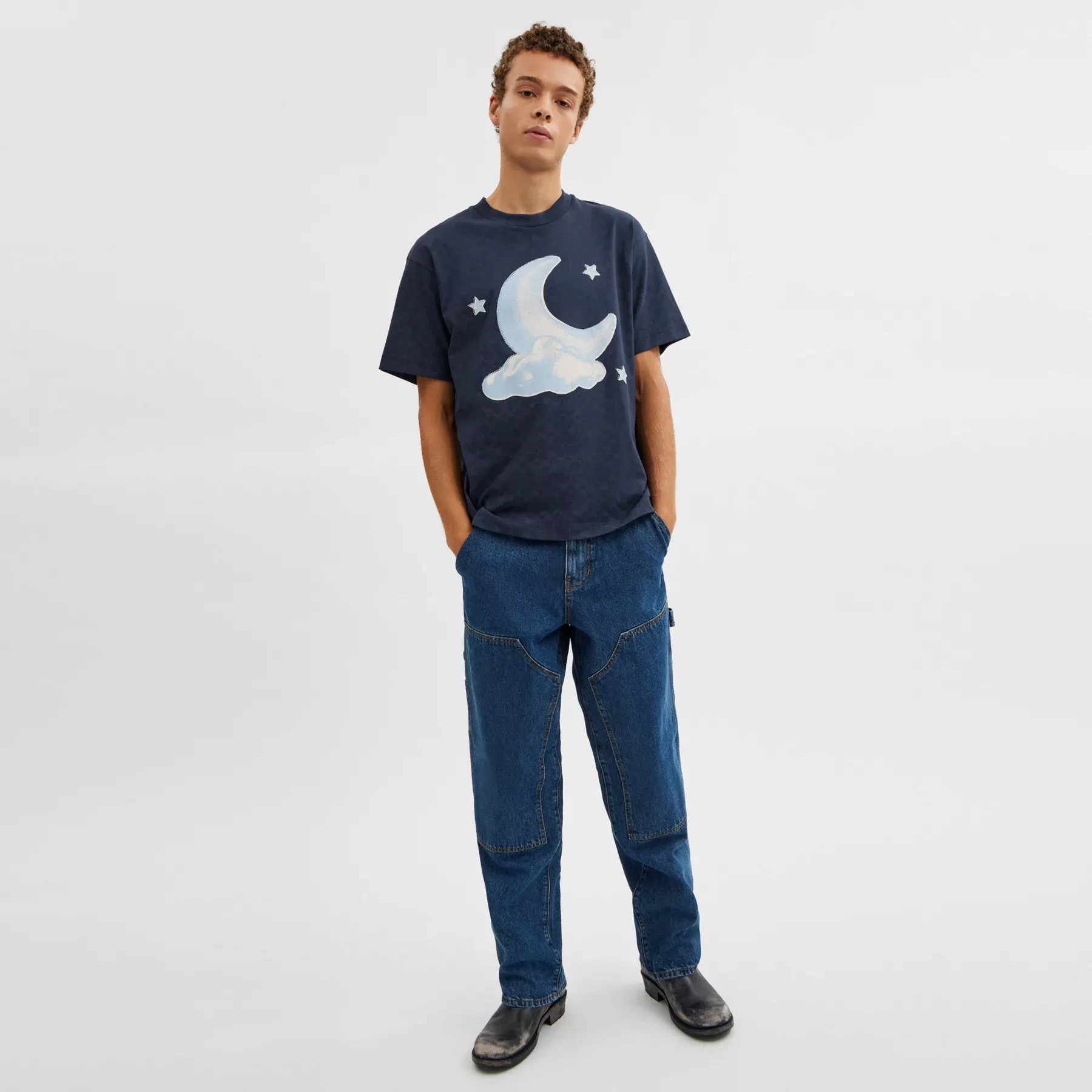 COACH Denim Carpenter byxor Mörk tvätt