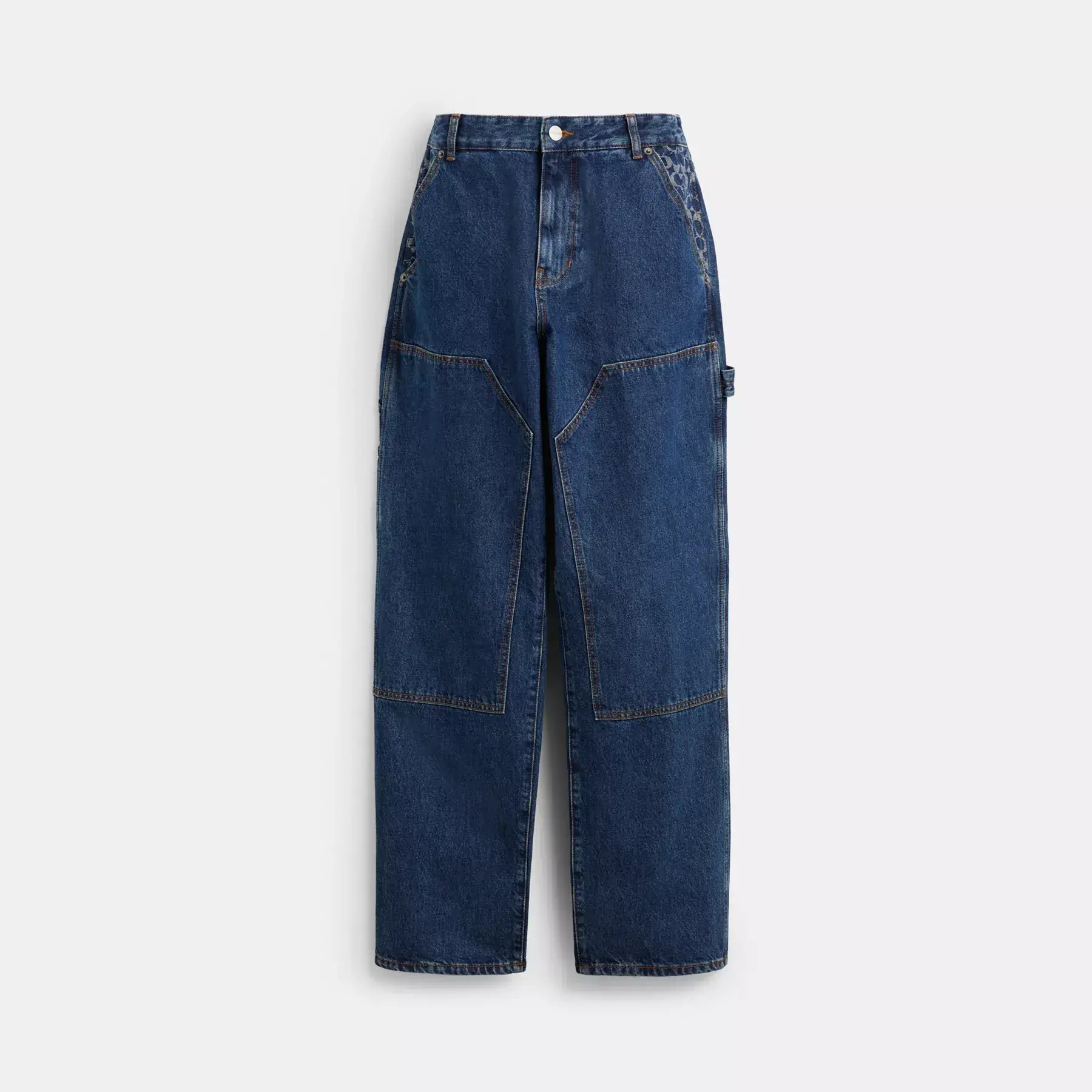 COACH Denim Carpenter byxor Mörk tvätt