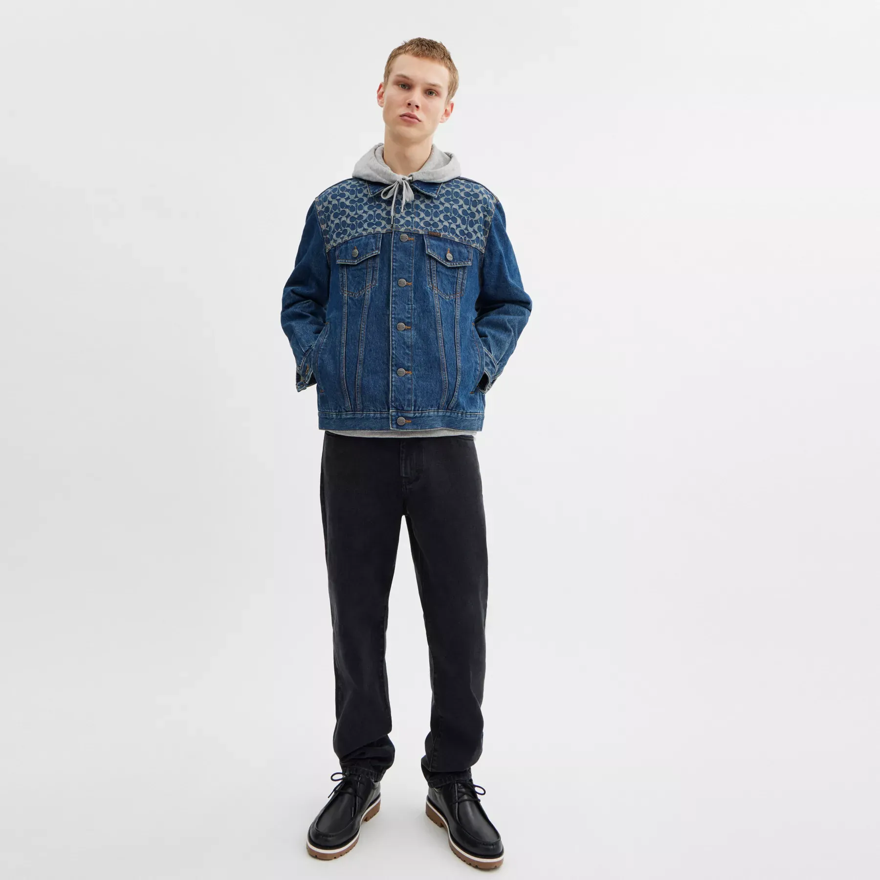 COACH Denim Trucker Mörk tvätt