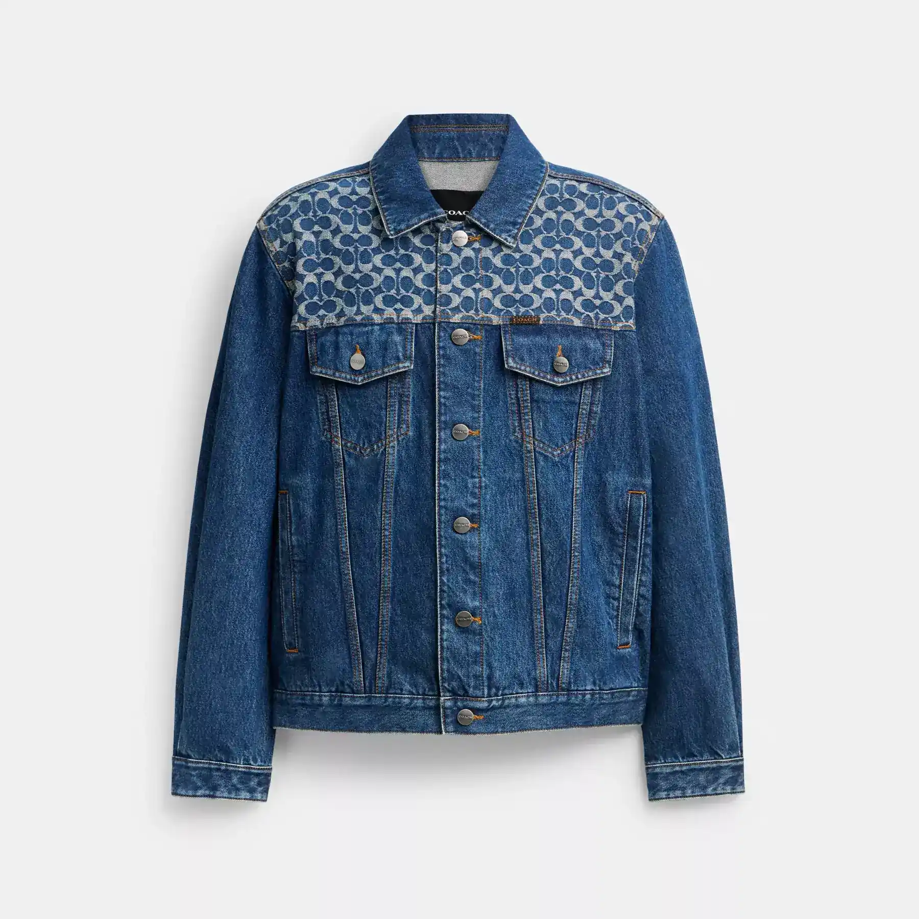 COACH Denim Trucker Mörk tvätt