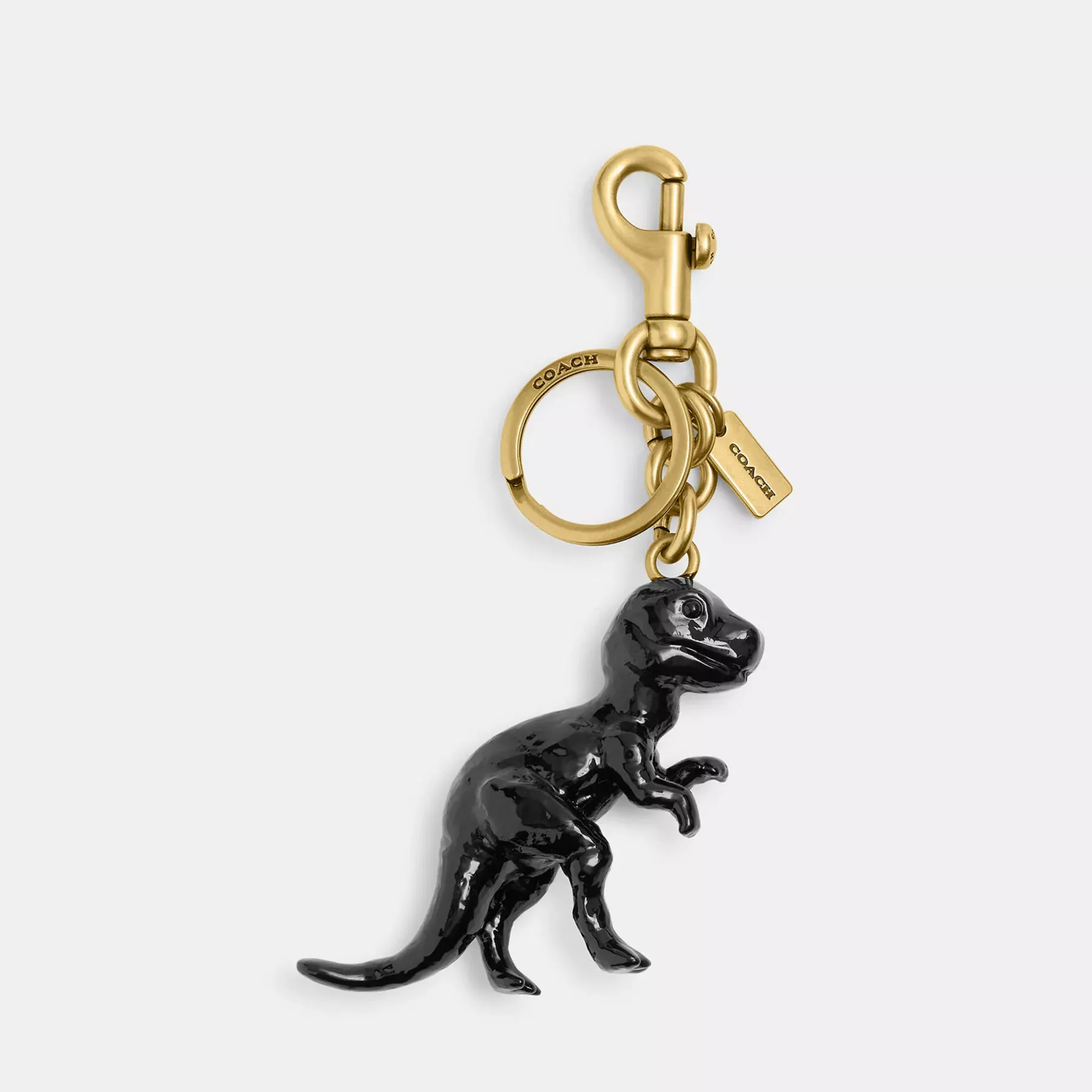COACH Dinosaurieväska berlock Svart