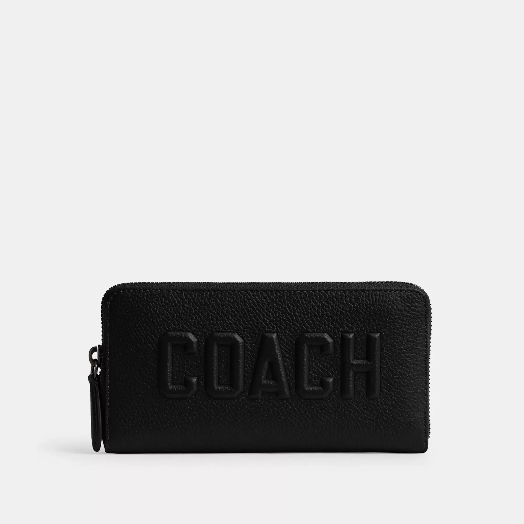 COACH Dragspelsplånbok Med Coach-grafik Svart