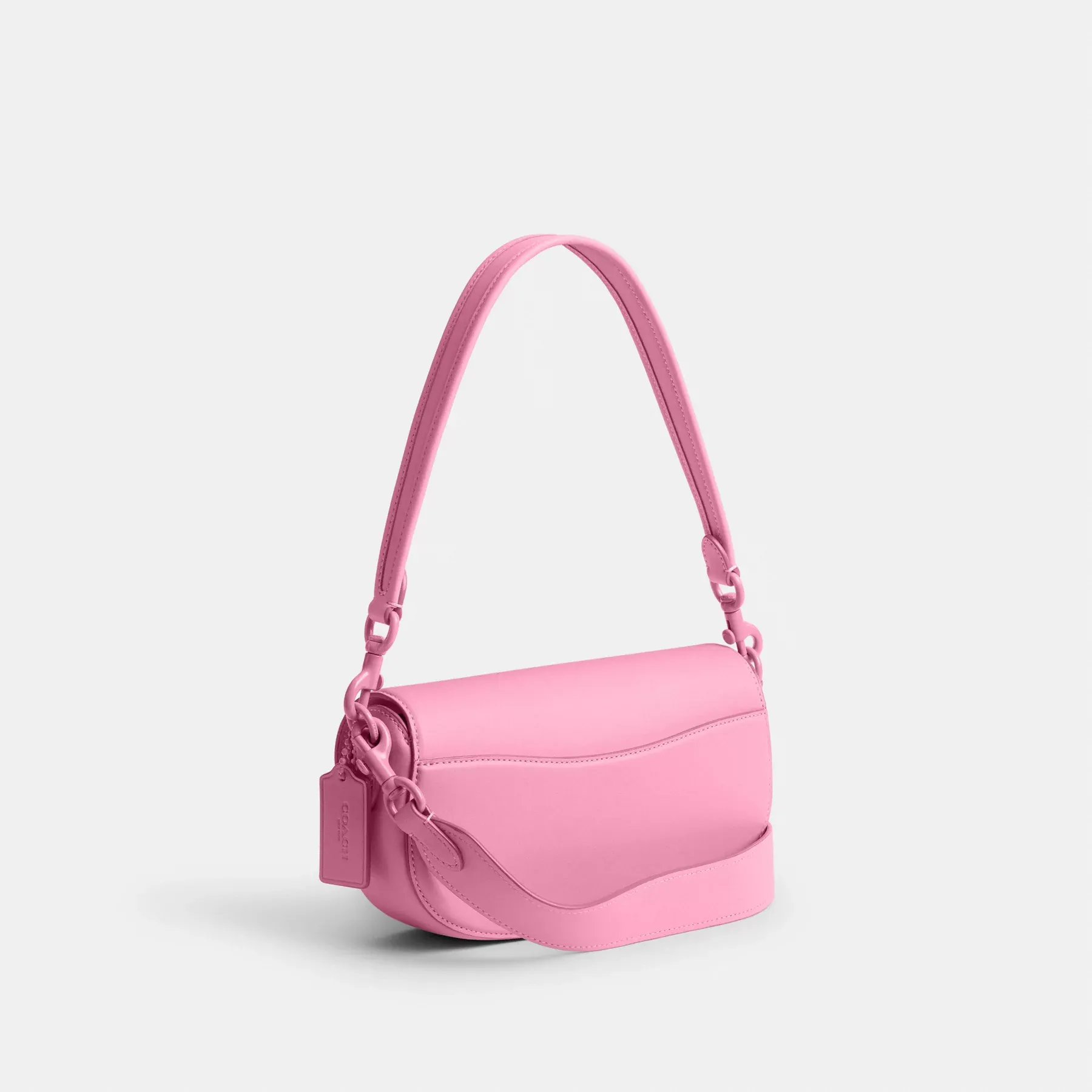COACH Emmy sadelväska 23 Levande rosa