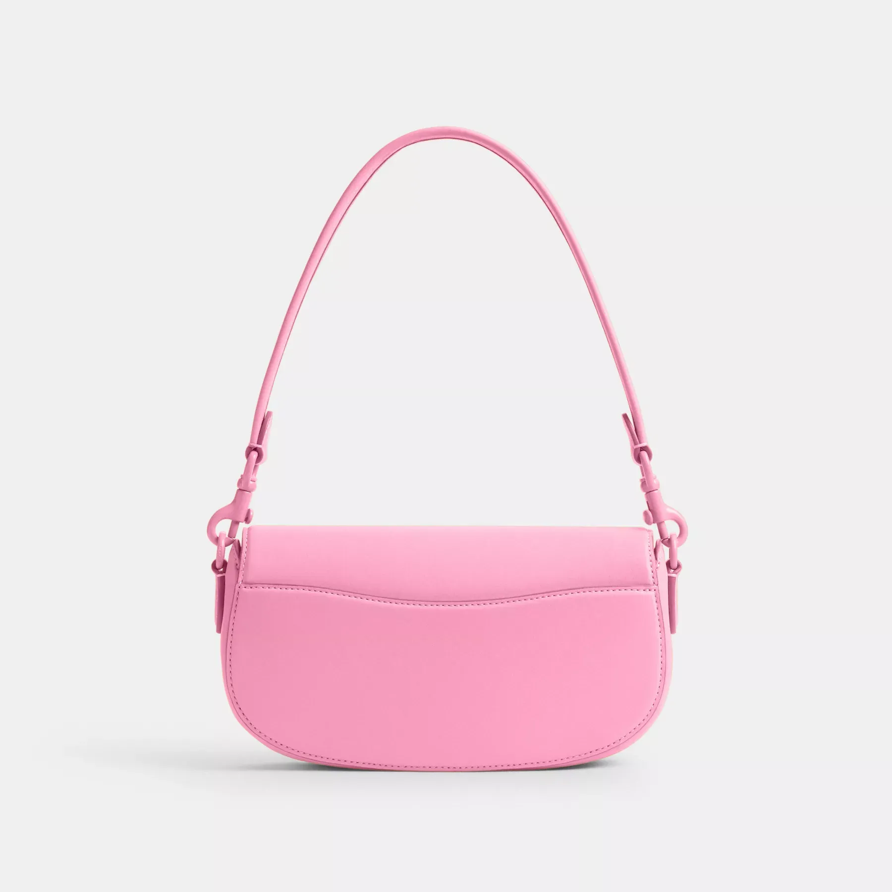 COACH Emmy sadelväska 23 Levande rosa COACH Emmy sadelväska 23 Levande rosa