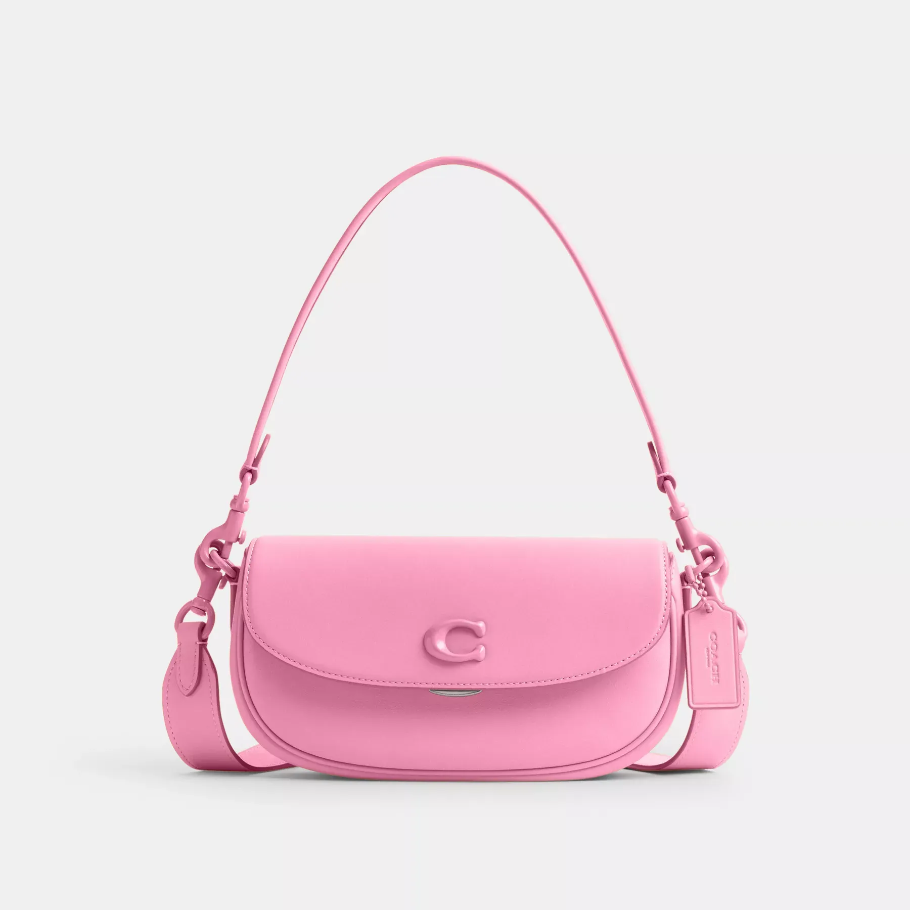 COACH Emmy sadelväska 23 Levande rosa