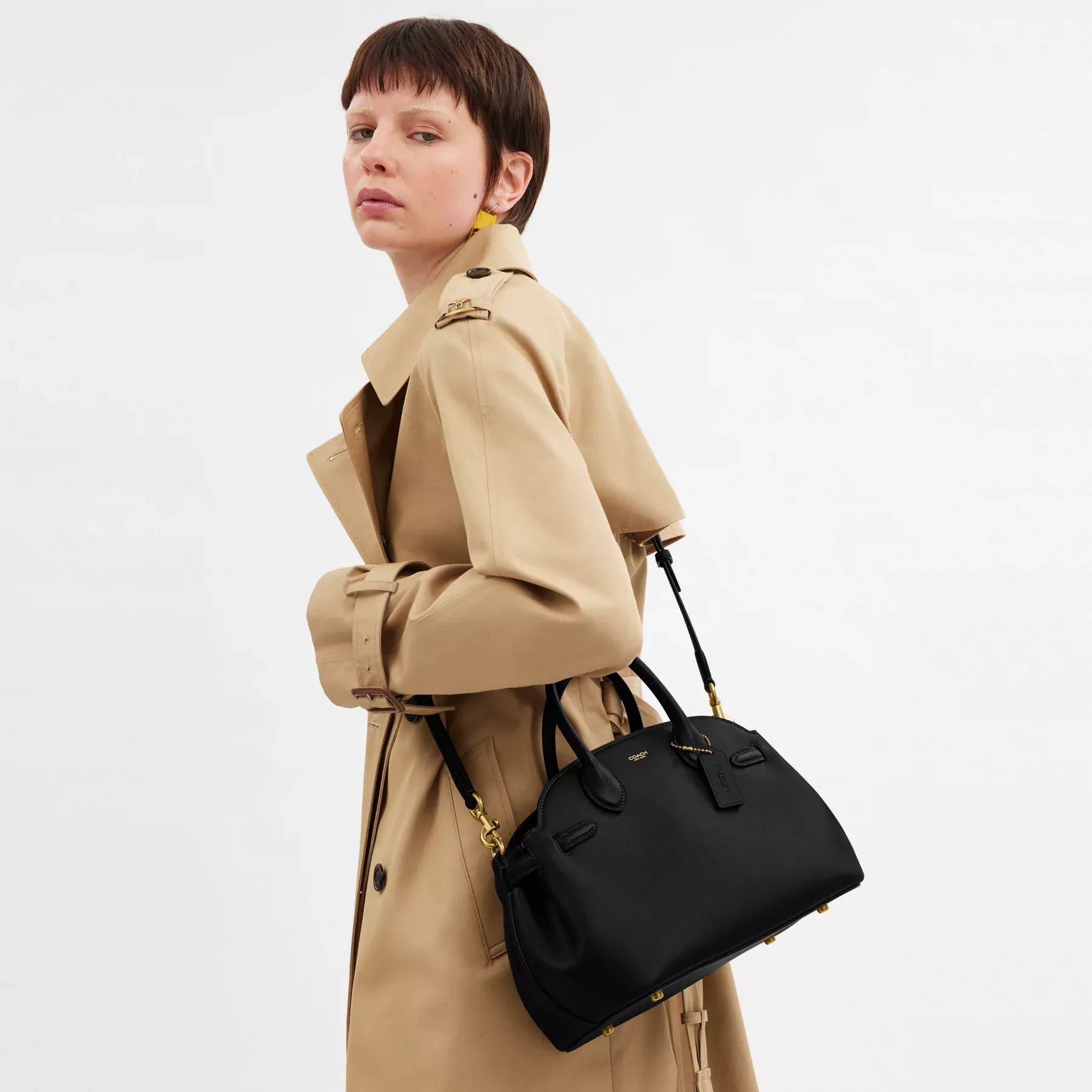 COACH Empire Carryall Bag 28 Svart COACH Empire Carryall Bag 28 Svart