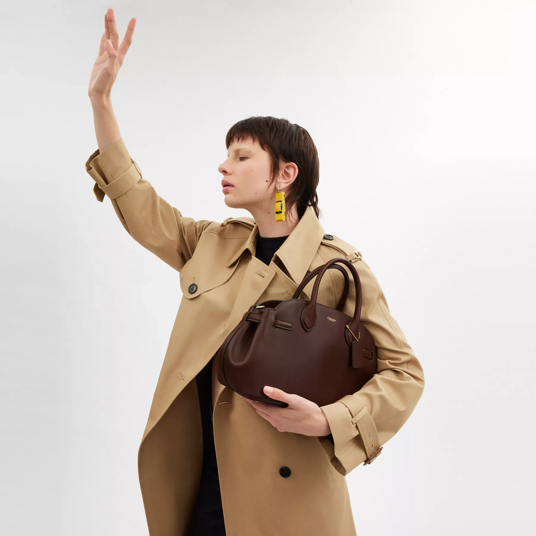 COACH Empire Carryall Bag 28 Lönn COACH Empire Carryall Bag 28 Lönn