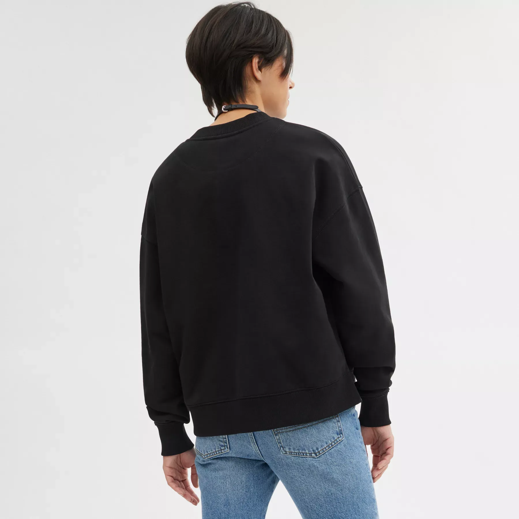 COACH Essential Crewneck Svart COACH Essential Crewneck Svart