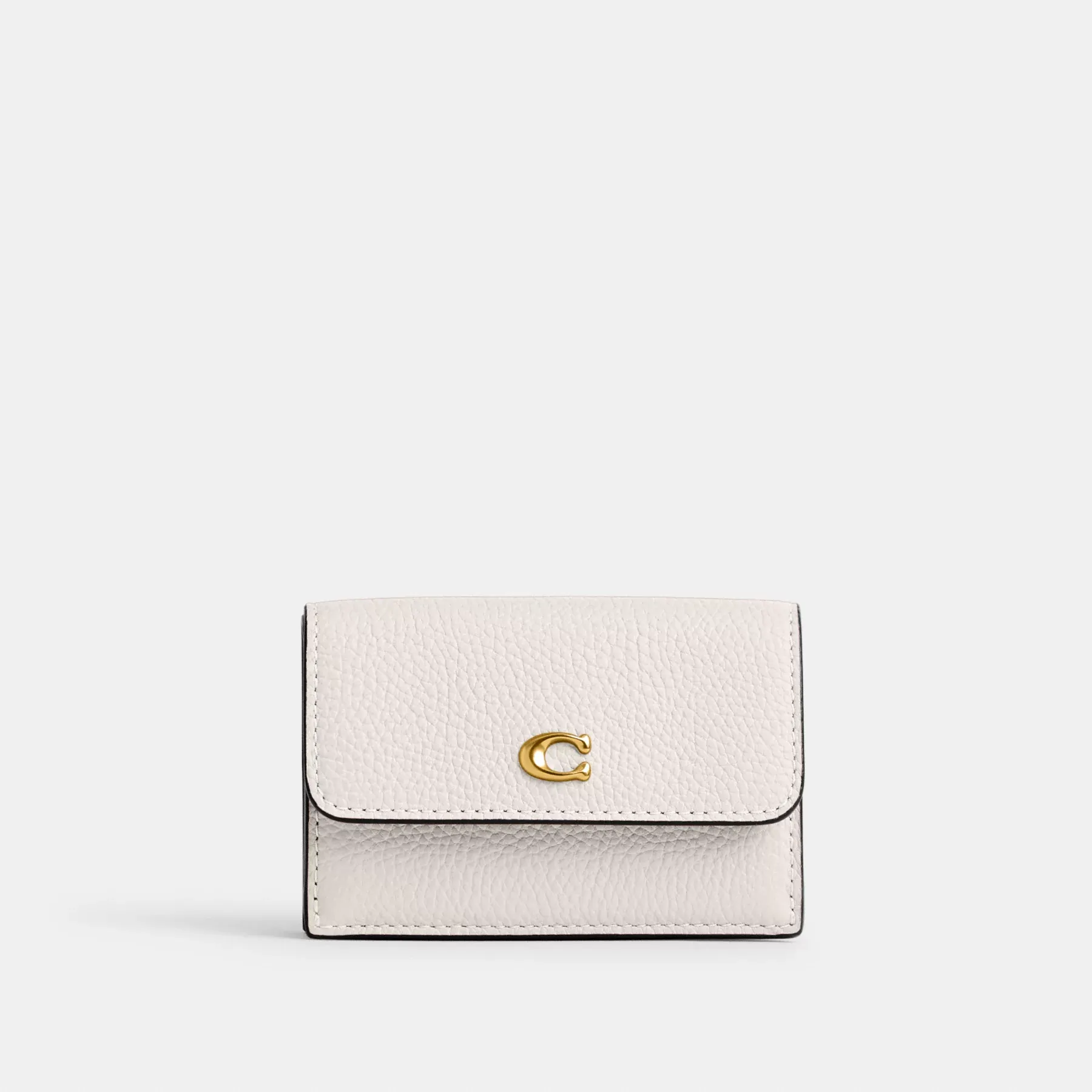 COACH Essential Mini Trifold-plånbok Krita
