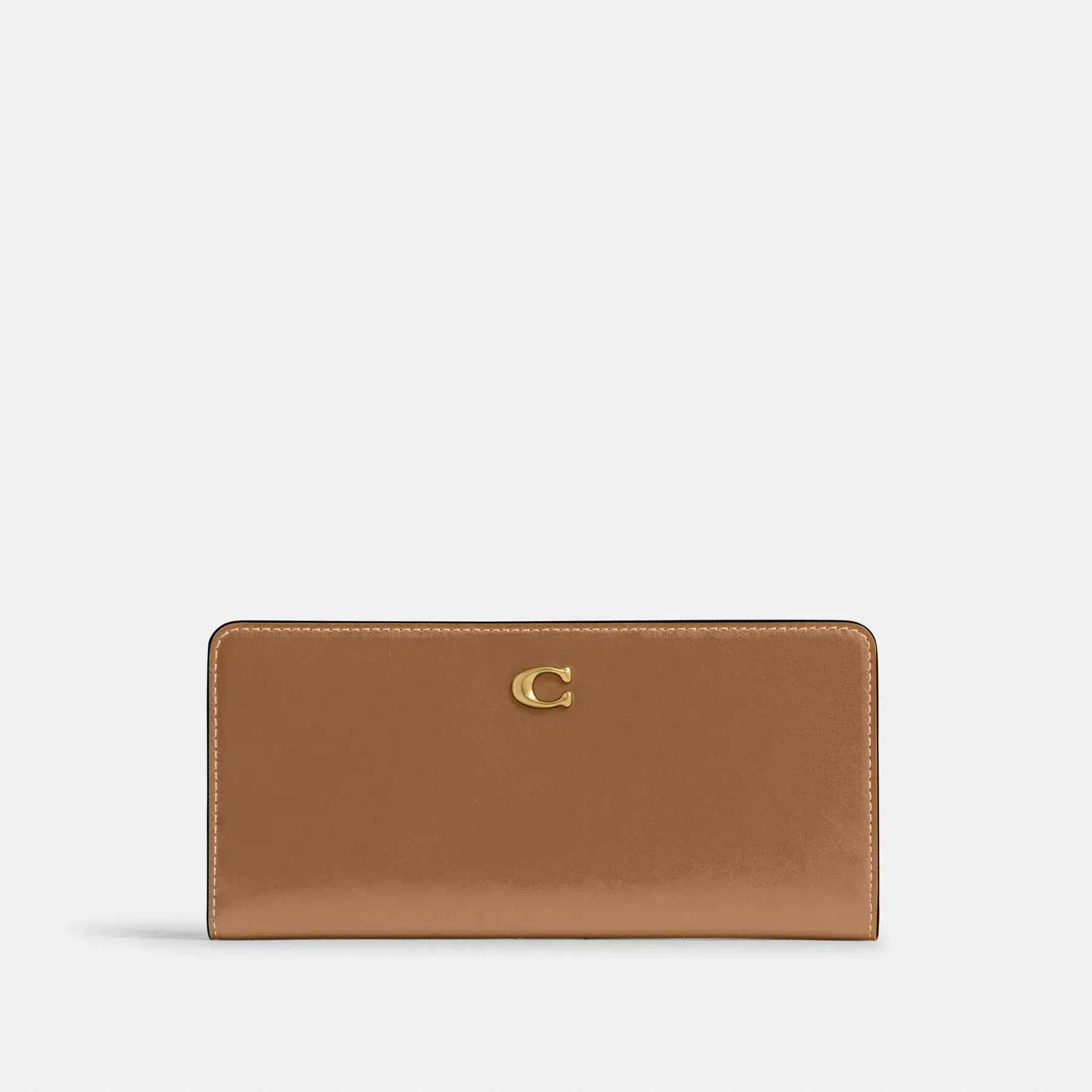 COACH Essential Skinny Wallet Honungsbrunt COACH Essential Skinny Wallet Honungsbrunt
