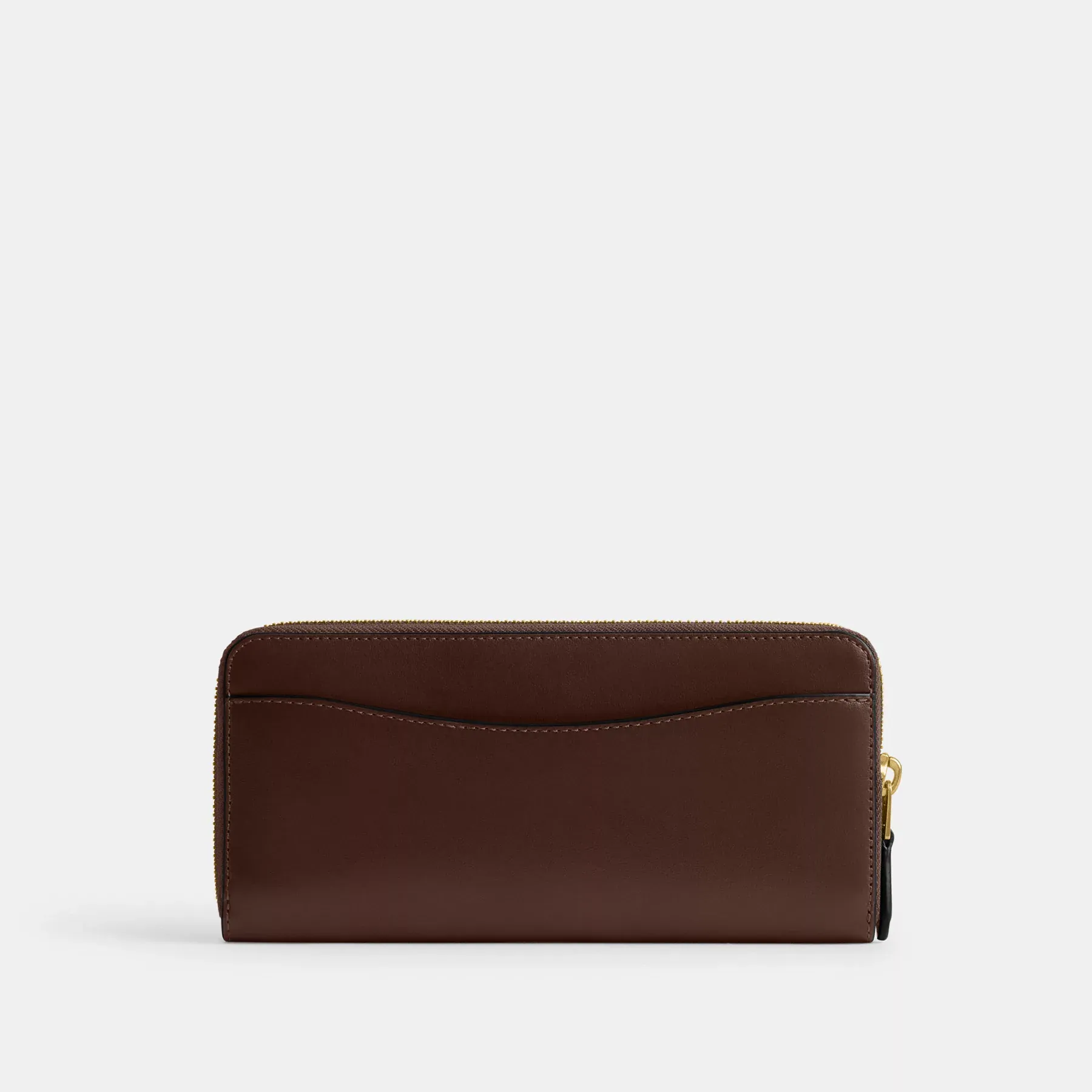 COACH Essential Slim Dragspel Zip Plånbok Lönn